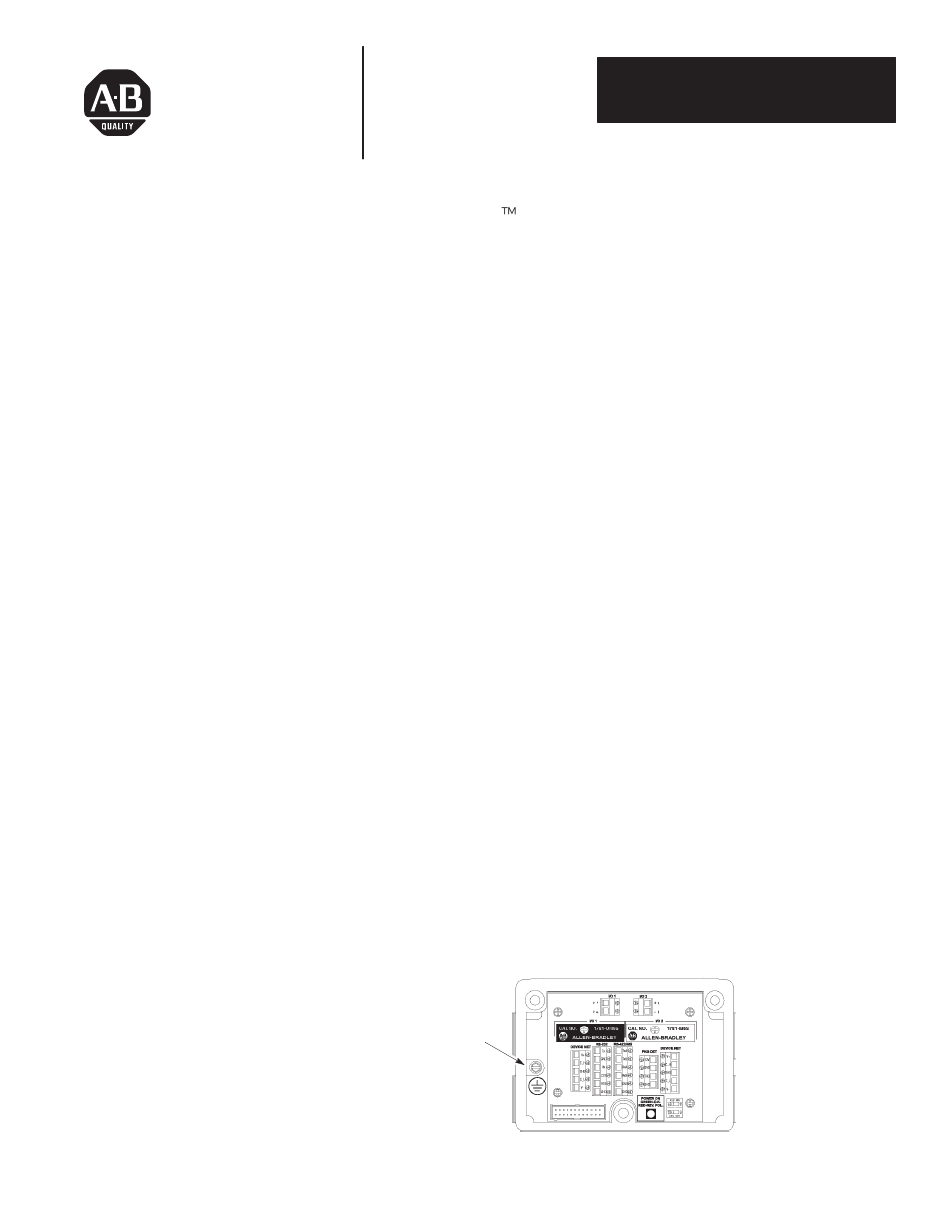 Rockwell Automation 2755-NB40, -NB41 AdaptaScan Wiring Base User Manual | 4 pages