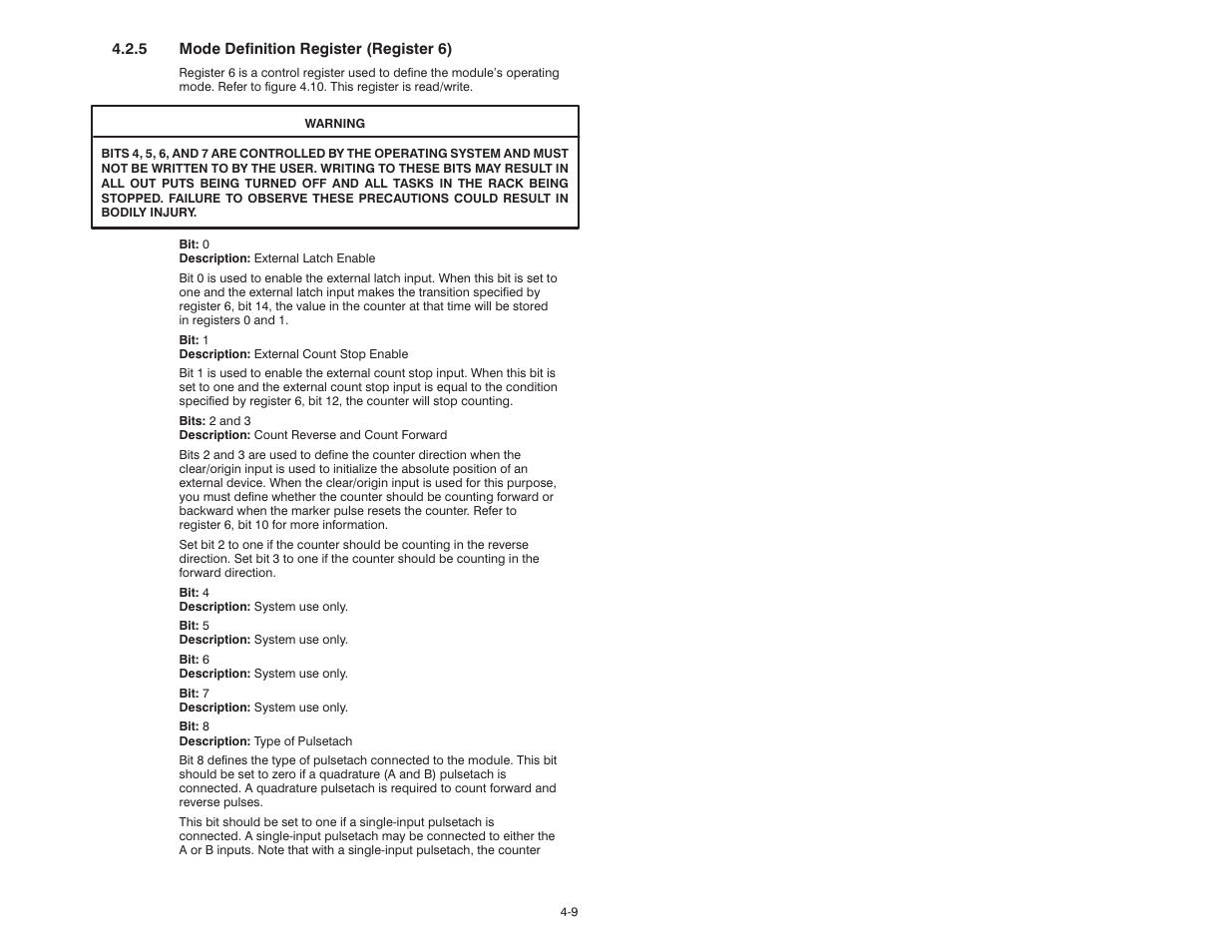 Rockwell Automation 57C421B Pulsetach Input Module/DCS 5000/AutoMax User Manual | Page 31 / 70