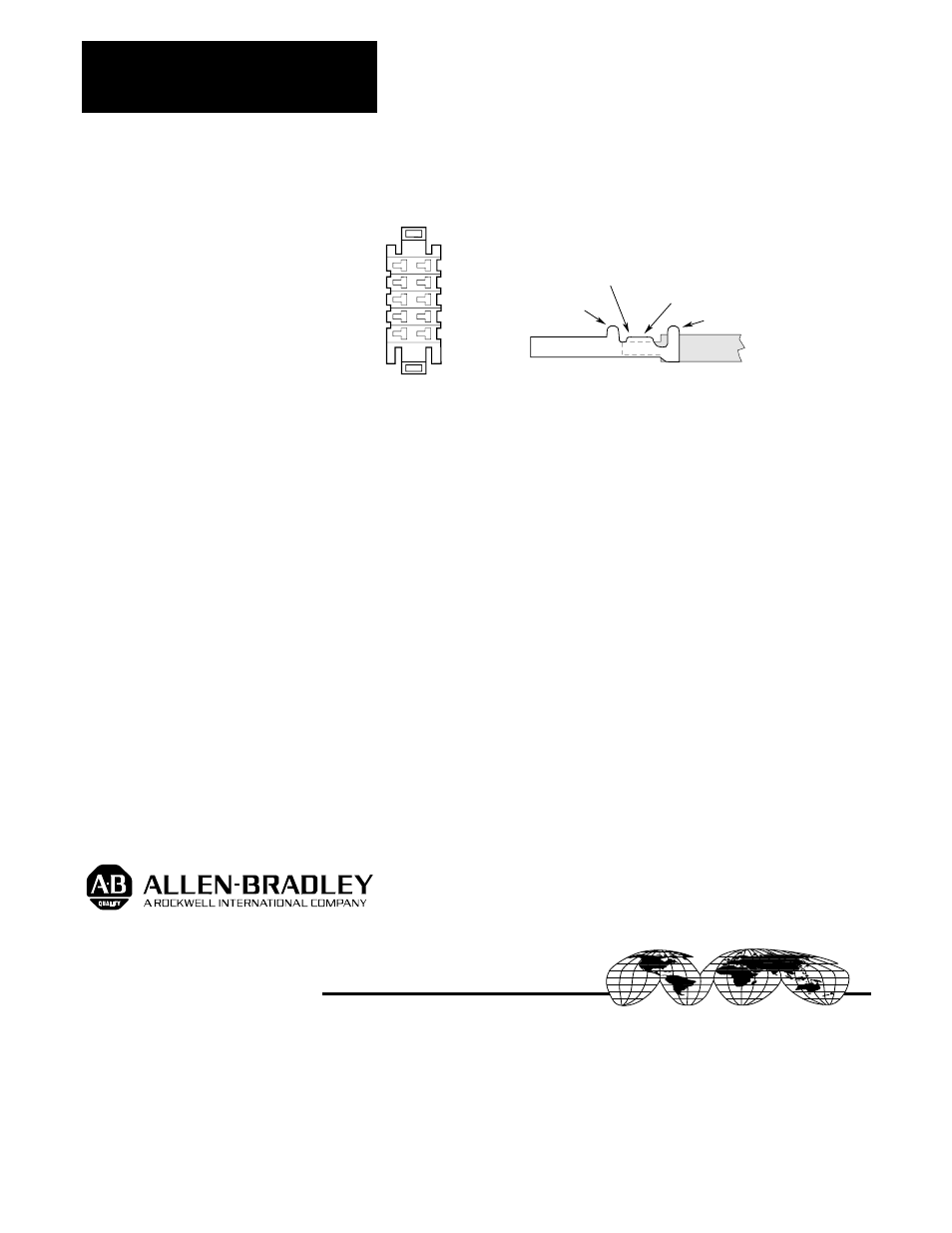 With major offices worldwide | Rockwell Automation 8510SA-CMBC AC Spindle Drive Connector Kits Instructions User Manual | Page 2 / 2