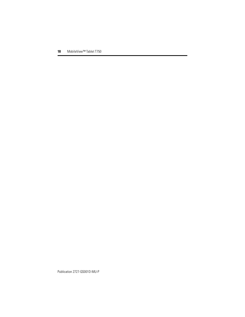 Rockwell Automation 2727-T7P30D1Fxx MobileView Tablet T750 Quick Start User Manual | Page 18 / 100