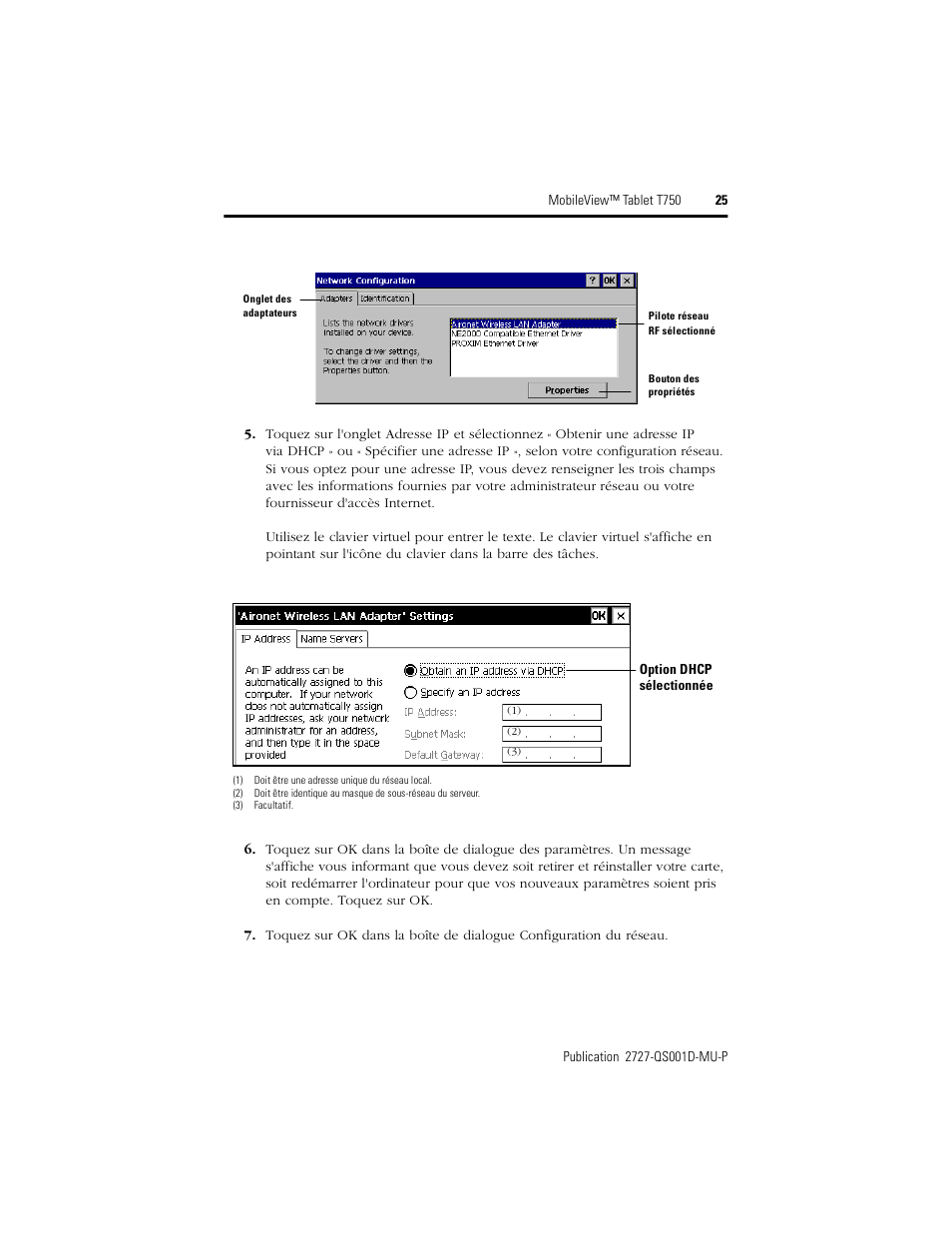 Rockwell Automation 2727-T7P30D1Fxx MobileView Tablet T750 Quick Start User Manual | Page 25 / 100