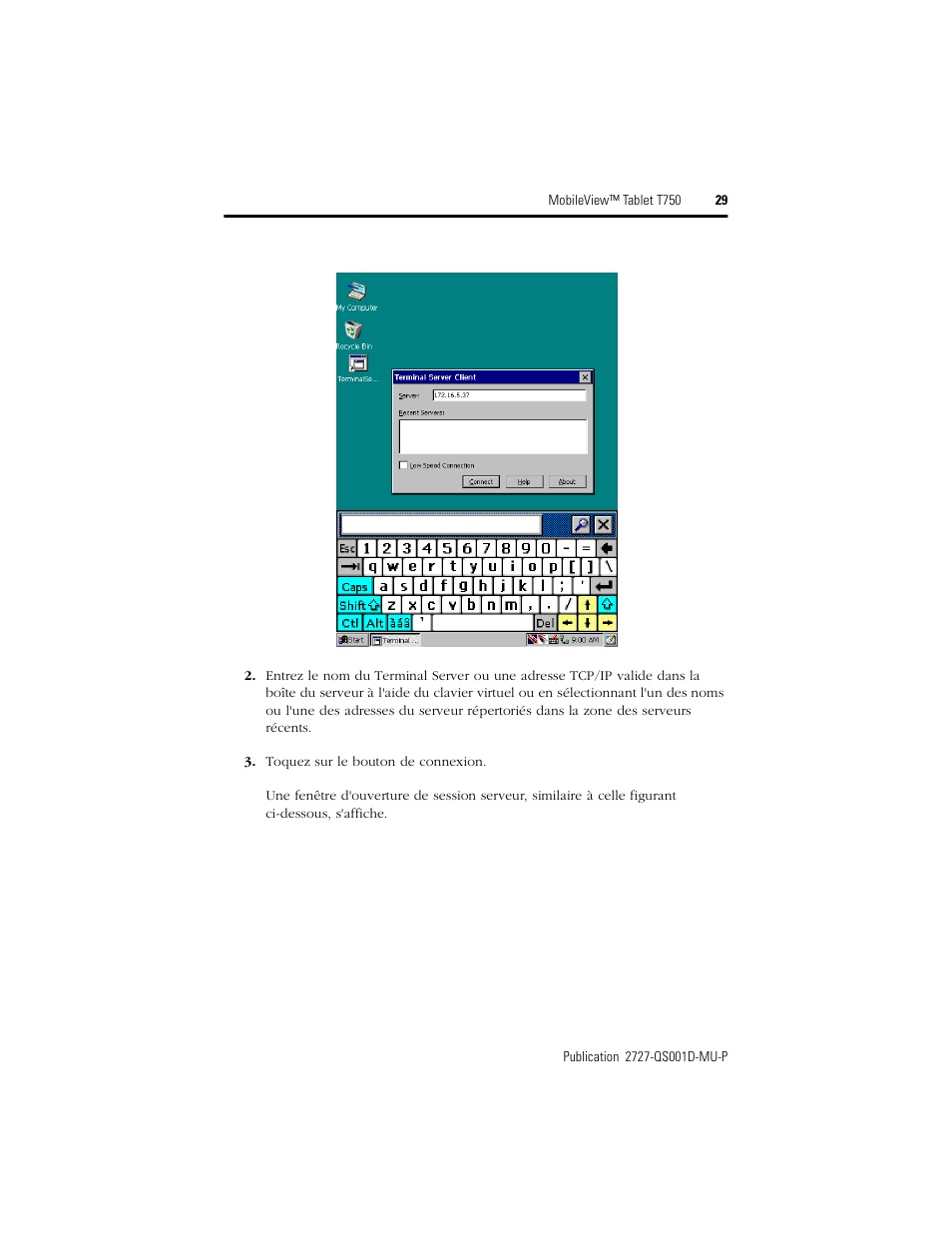 Rockwell Automation 2727-T7P30D1Fxx MobileView Tablet T750 Quick Start User Manual | Page 29 / 100