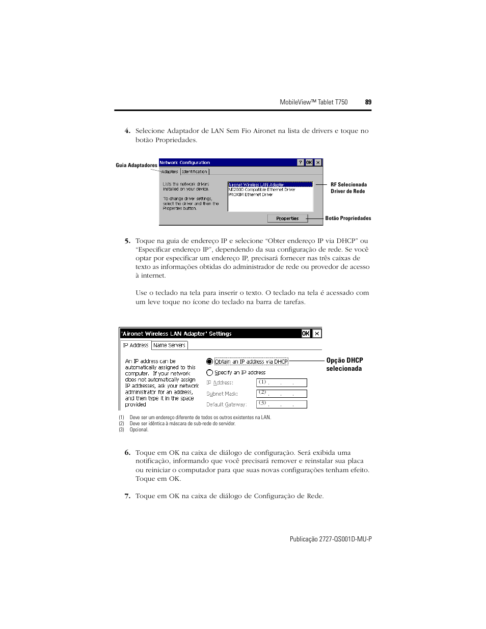 Rockwell Automation 2727-T7P30D1Fxx MobileView Tablet T750 Quick Start User Manual | Page 89 / 100