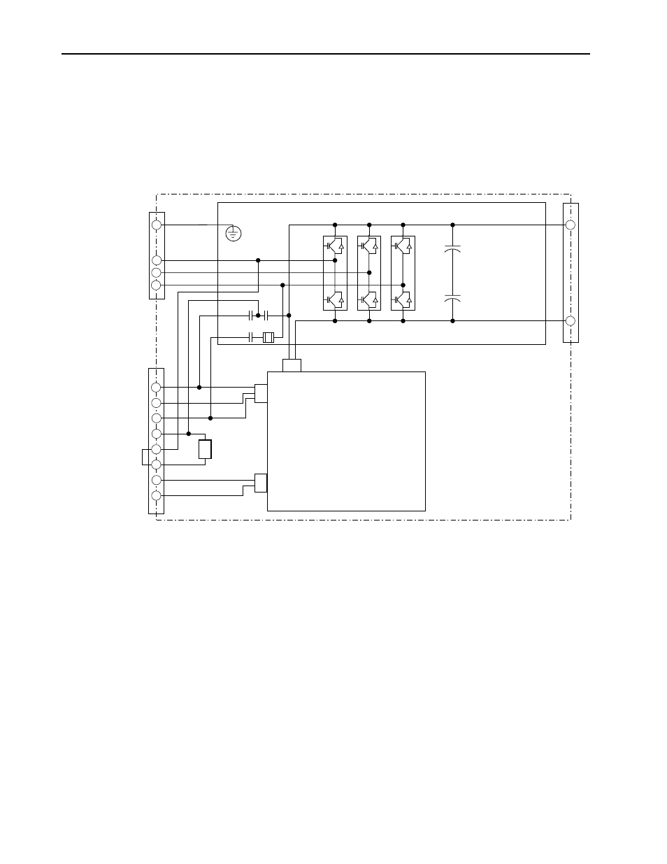 Terminal blocks on the main circuit | Rockwell Automation 8720MC 8720MC Regenerative Power Supply User Manual User Manual | Page 22 / 136