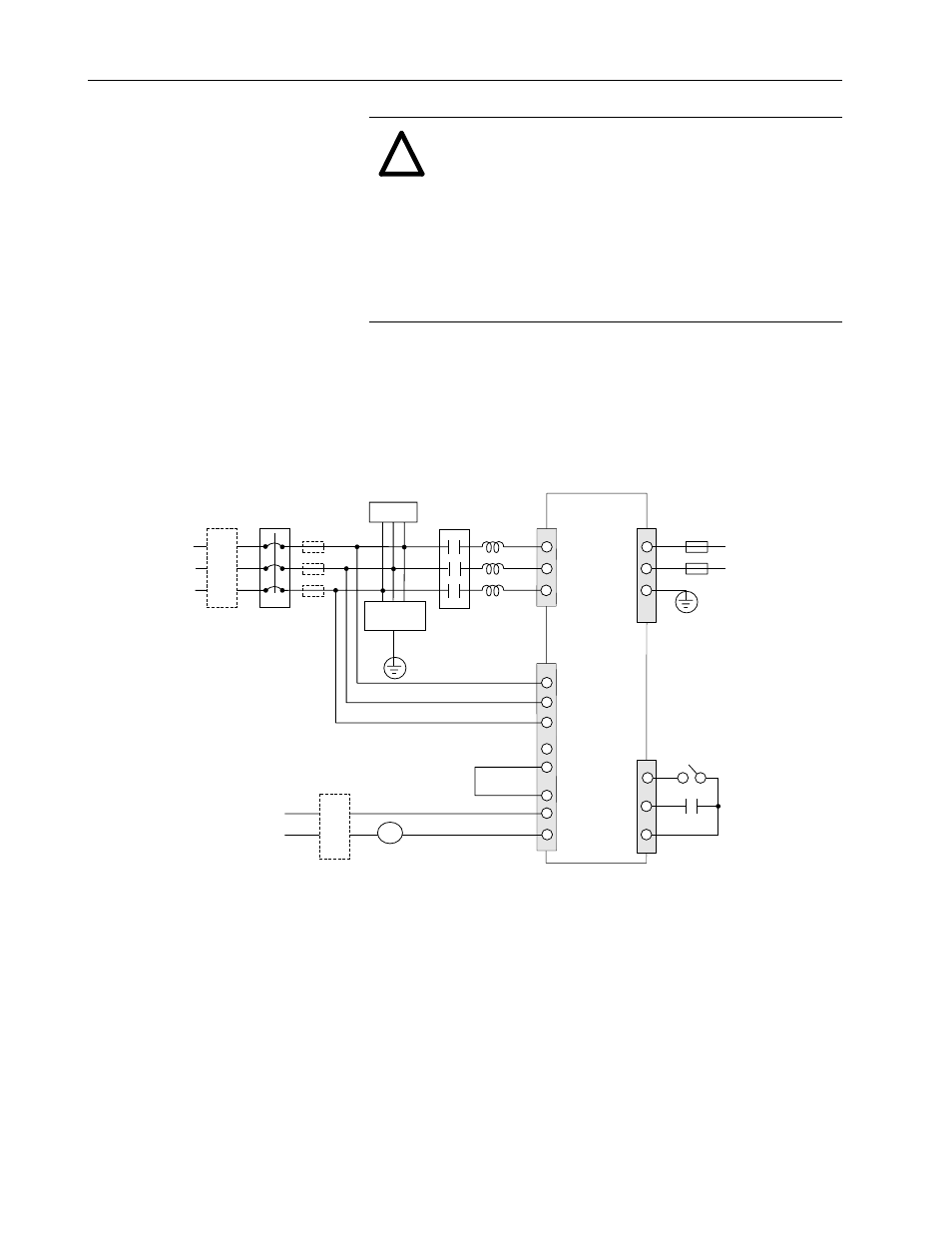 And l, And to the control power terminals (l | Rockwell Automation 8720MC 8720MC Regenerative Power Supply User Manual User Manual | Page 42 / 136
