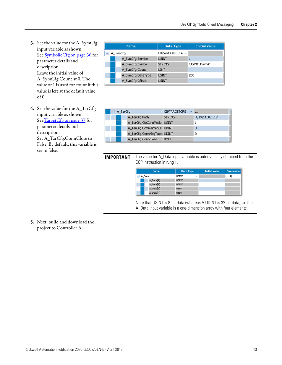 Rockwell Automation 2080-LC50 Micro800 Controllers: Getting Started with CIP Client Messaging User Manual | Page 19 / 62