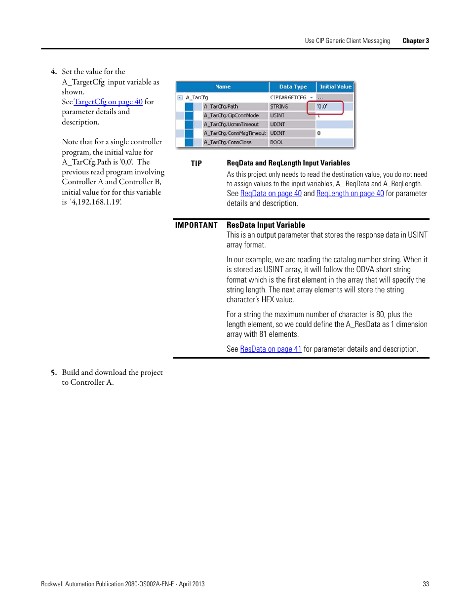 Build and download the project to controller a | Rockwell Automation 2080-LC50 Micro800 Controllers: Getting Started with CIP Client Messaging User Manual | Page 39 / 62