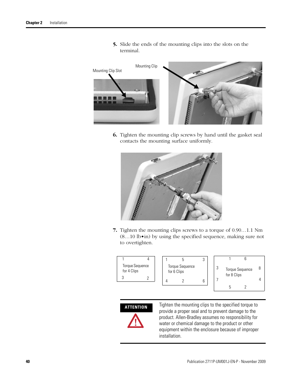 Rockwell Automation 2711P PanelView Plus Terminal User Manual User Manual | Page 40 / 246