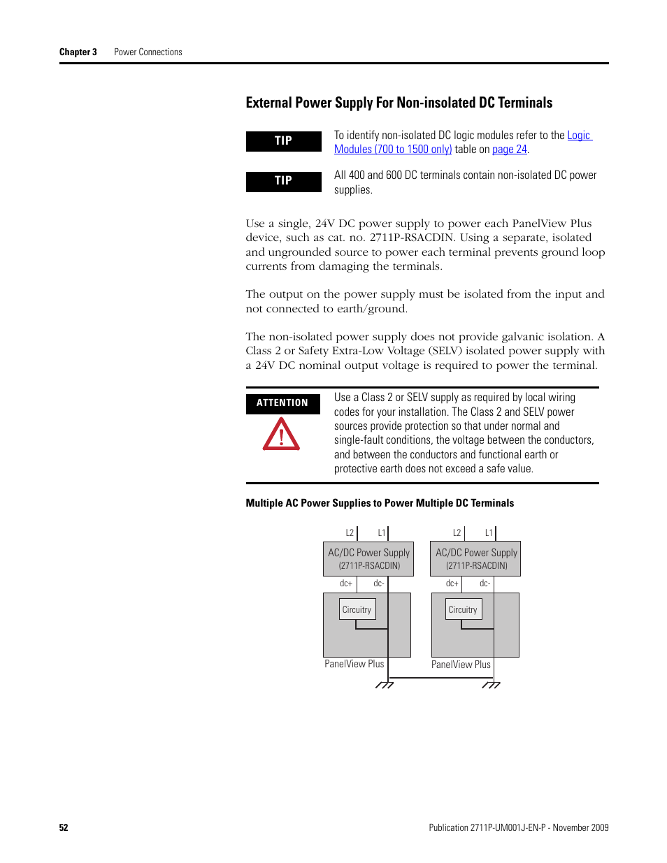 Rockwell Automation 2711P PanelView Plus Terminal User Manual User Manual | Page 52 / 246