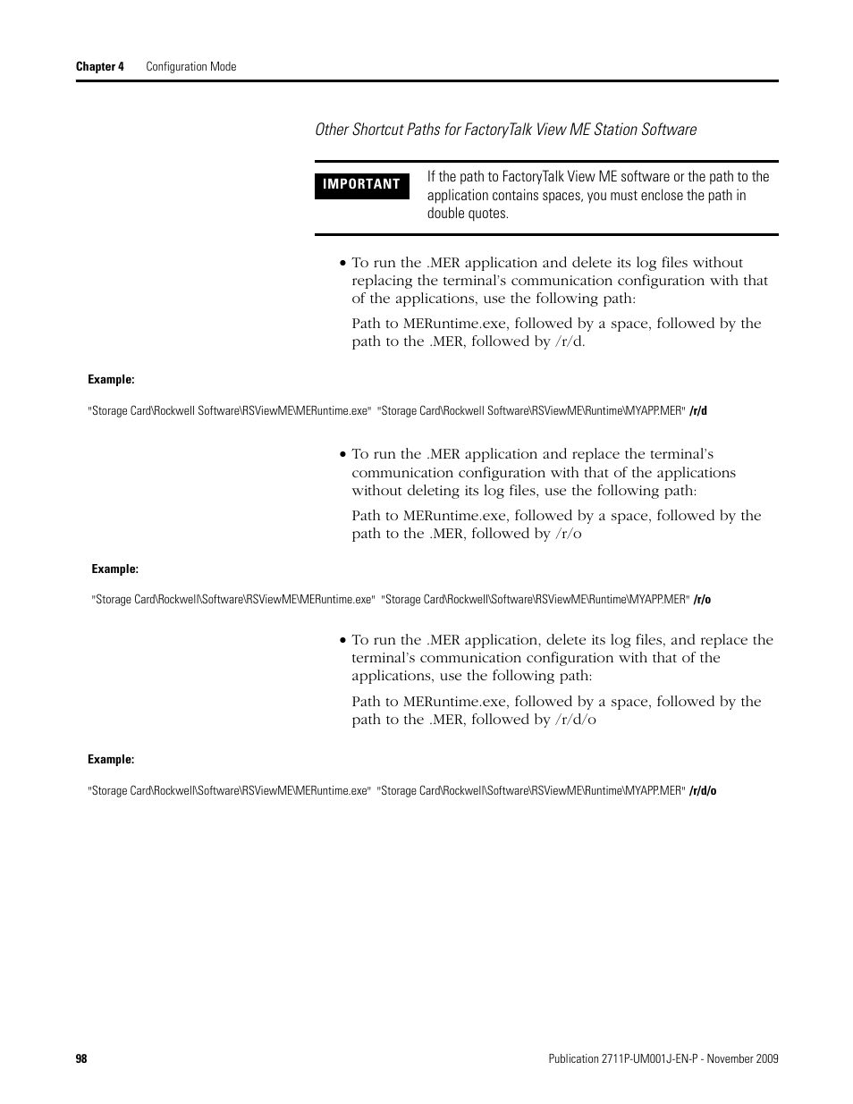 Rockwell Automation 2711P PanelView Plus Terminal User Manual User Manual | Page 98 / 246