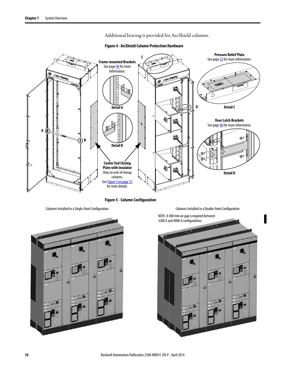 Rockwell Automation 2500 CENTERLINE Motor Control Centers Installation Manual User Manual | Page 16 / 100