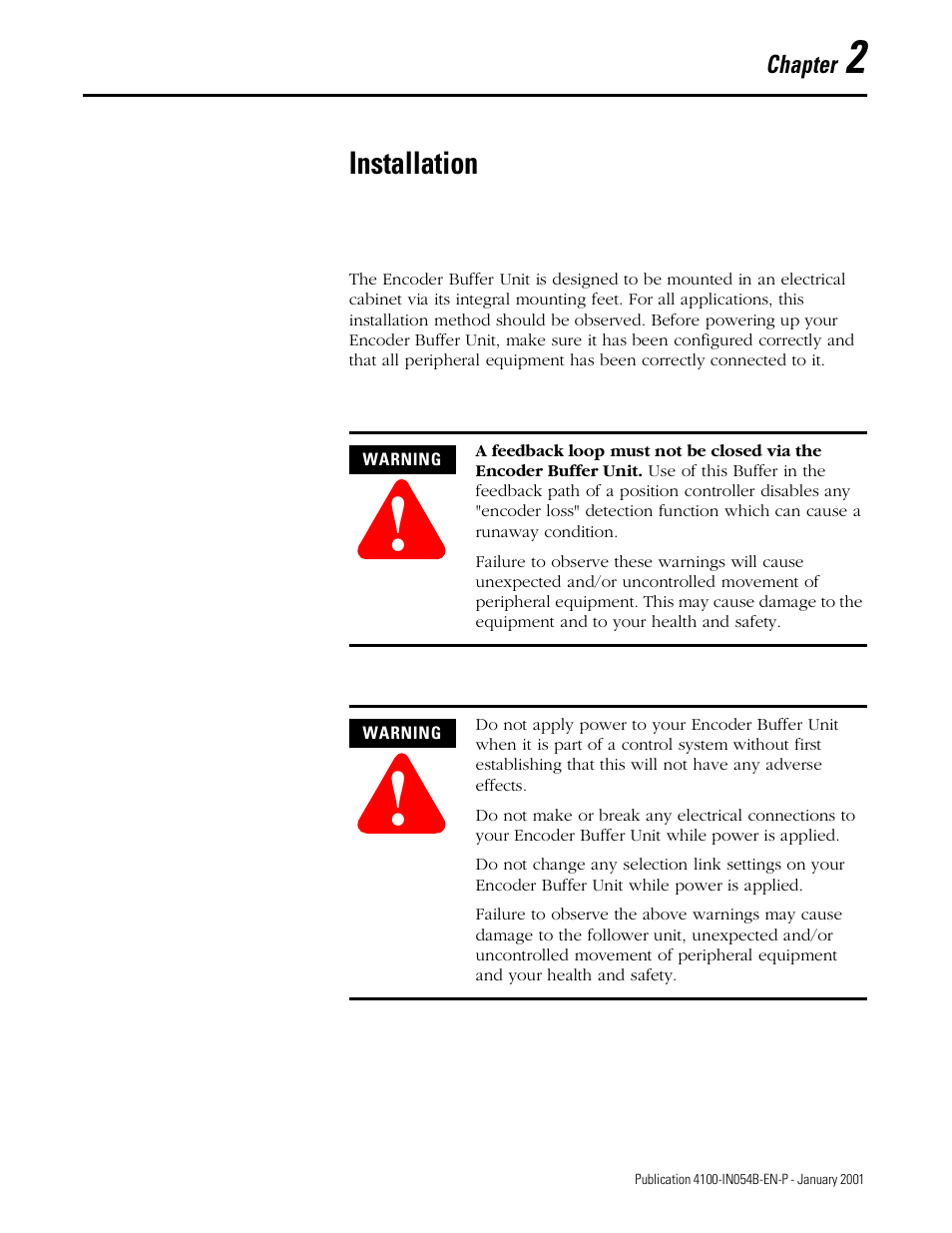 Rockwell Automation 4100-EF04_EF08 4 or 8 Way Encoder Buffer Unit Installation and Setup Manual User Manual | Page 17 / 32