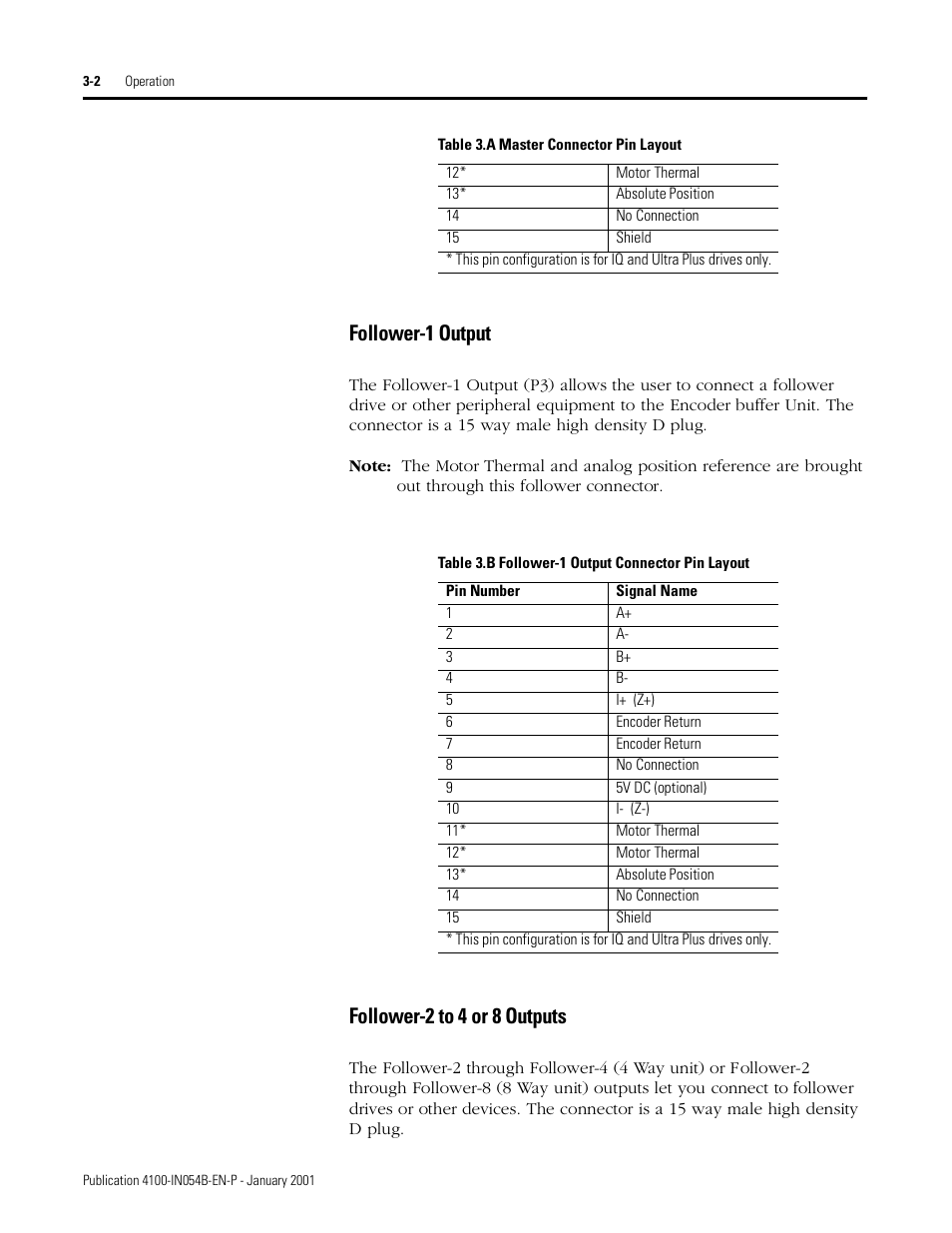 Follower-1 output, Follower-2 to 4 or 8 outputs | Rockwell Automation 4100-EF04_EF08 4 or 8 Way Encoder Buffer Unit Installation and Setup Manual User Manual | Page 24 / 32