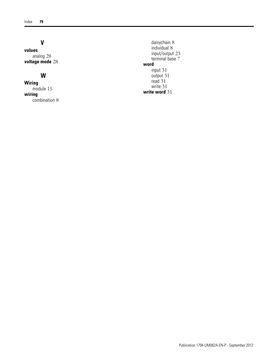 Rockwell Automation 1794-XXXX FLEX I/O High-Density Analog Modules User Manual | Page 87 / 90