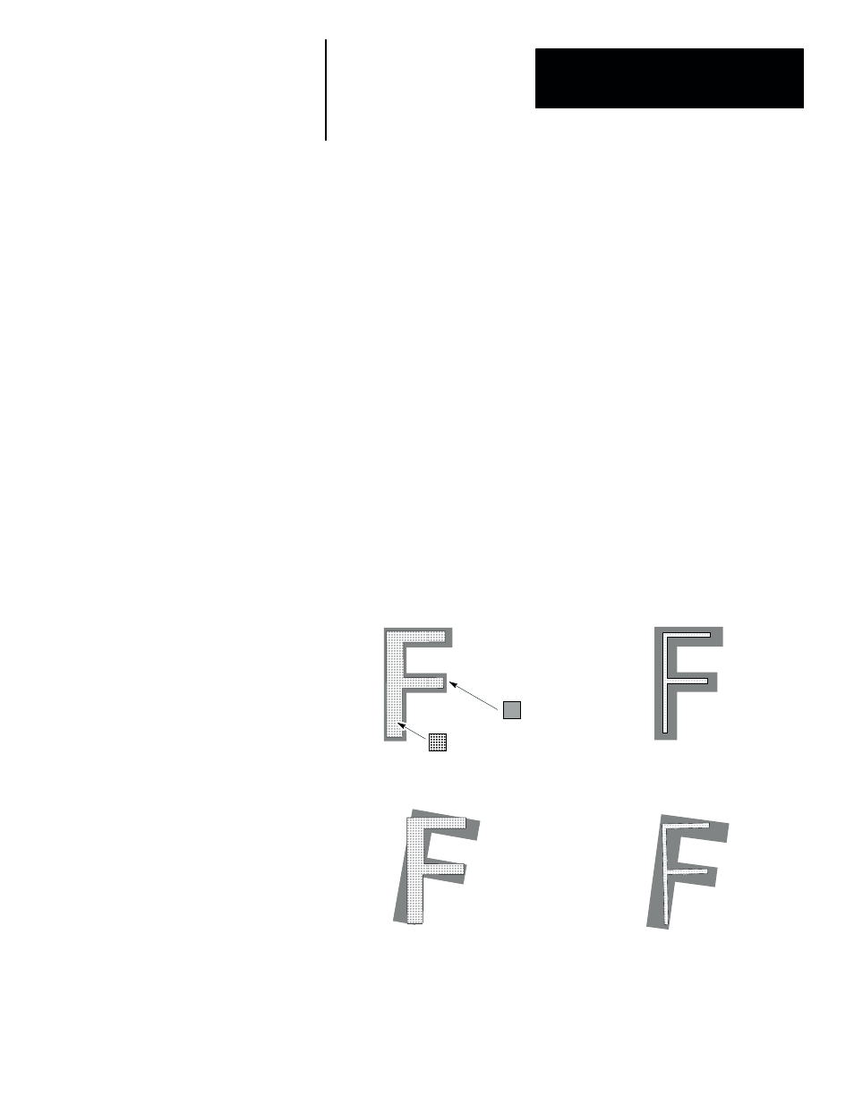 Gray spaces, Character rotation | Rockwell Automation 5370-OCR2 PAK User Manual | Page 15 / 95