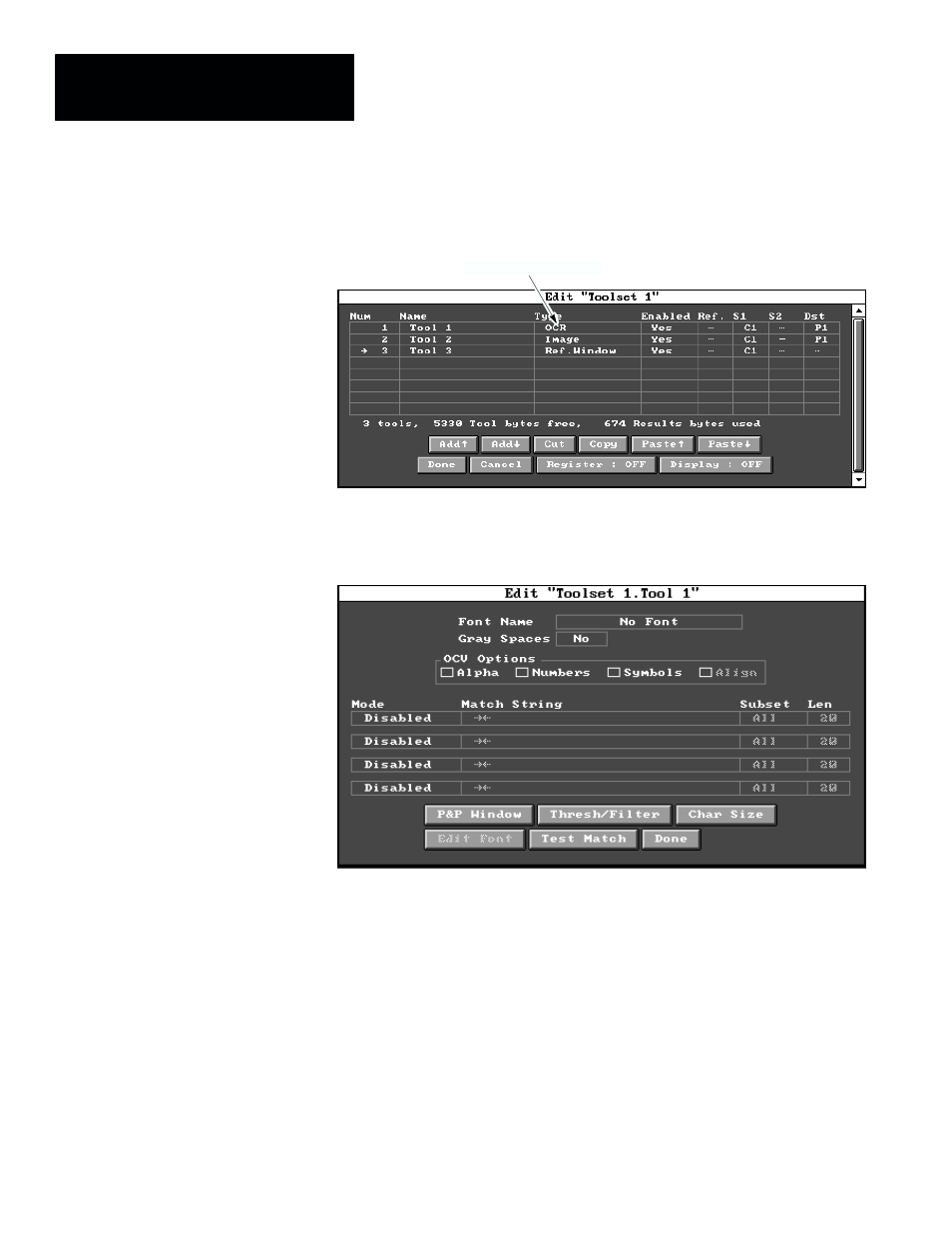 Editing an ocr tool | Rockwell Automation 5370-OCR2 PAK User Manual | Page 23 / 95