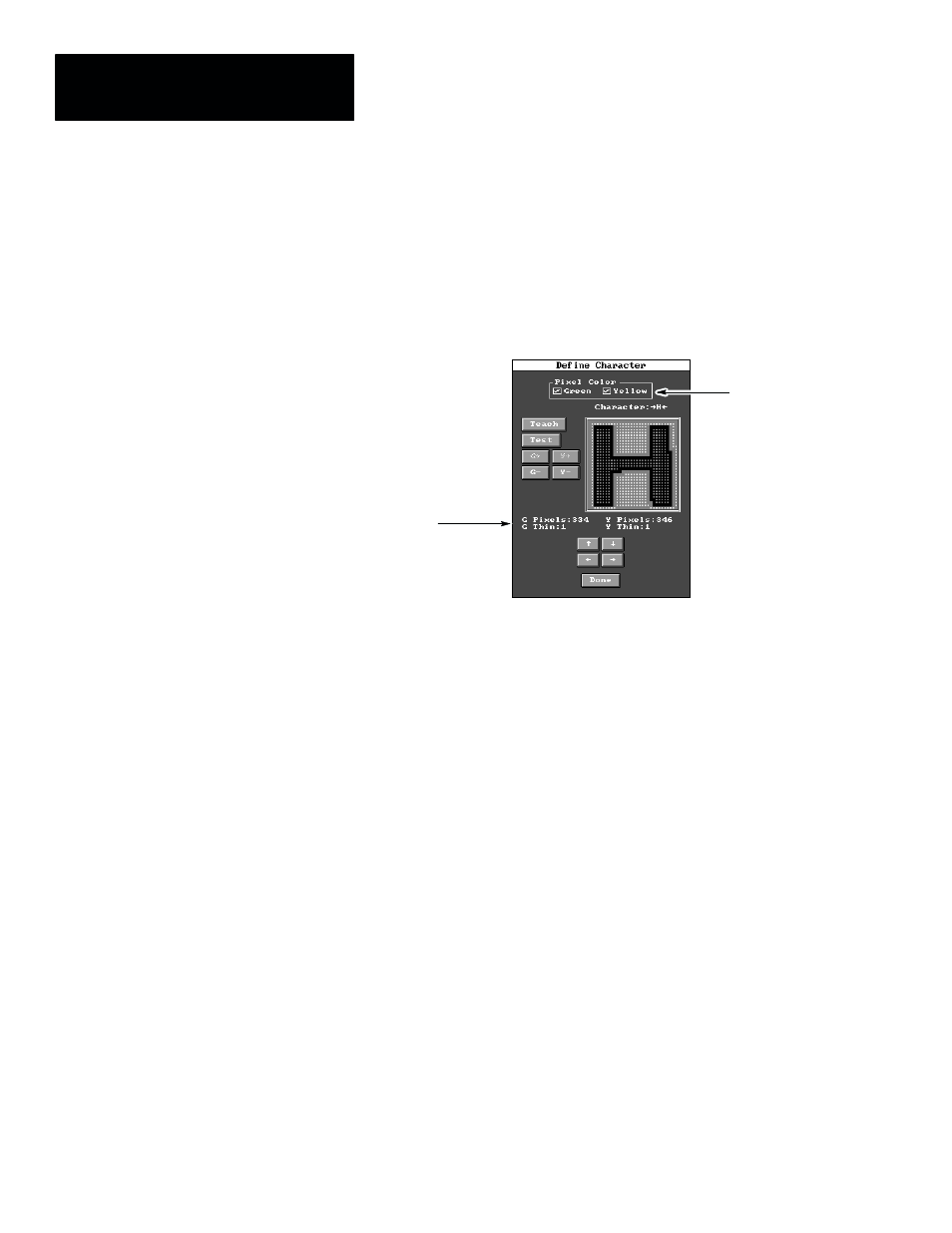Editing taught patterns manually | Rockwell Automation 5370-OCR2 PAK User Manual | Page 49 / 95