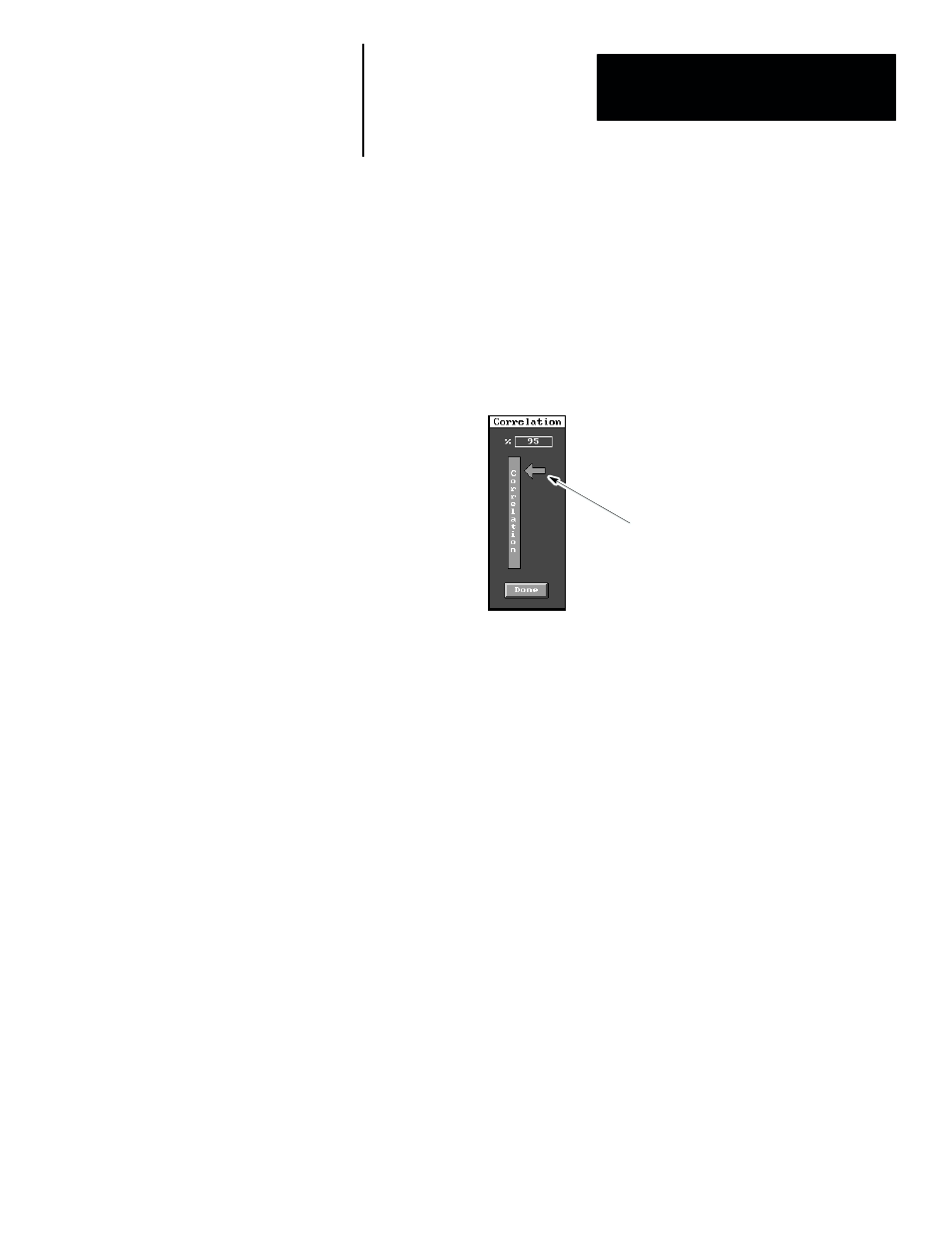 Setting correlation threshold | Rockwell Automation 5370-OCR2 PAK User Manual | Page 52 / 95