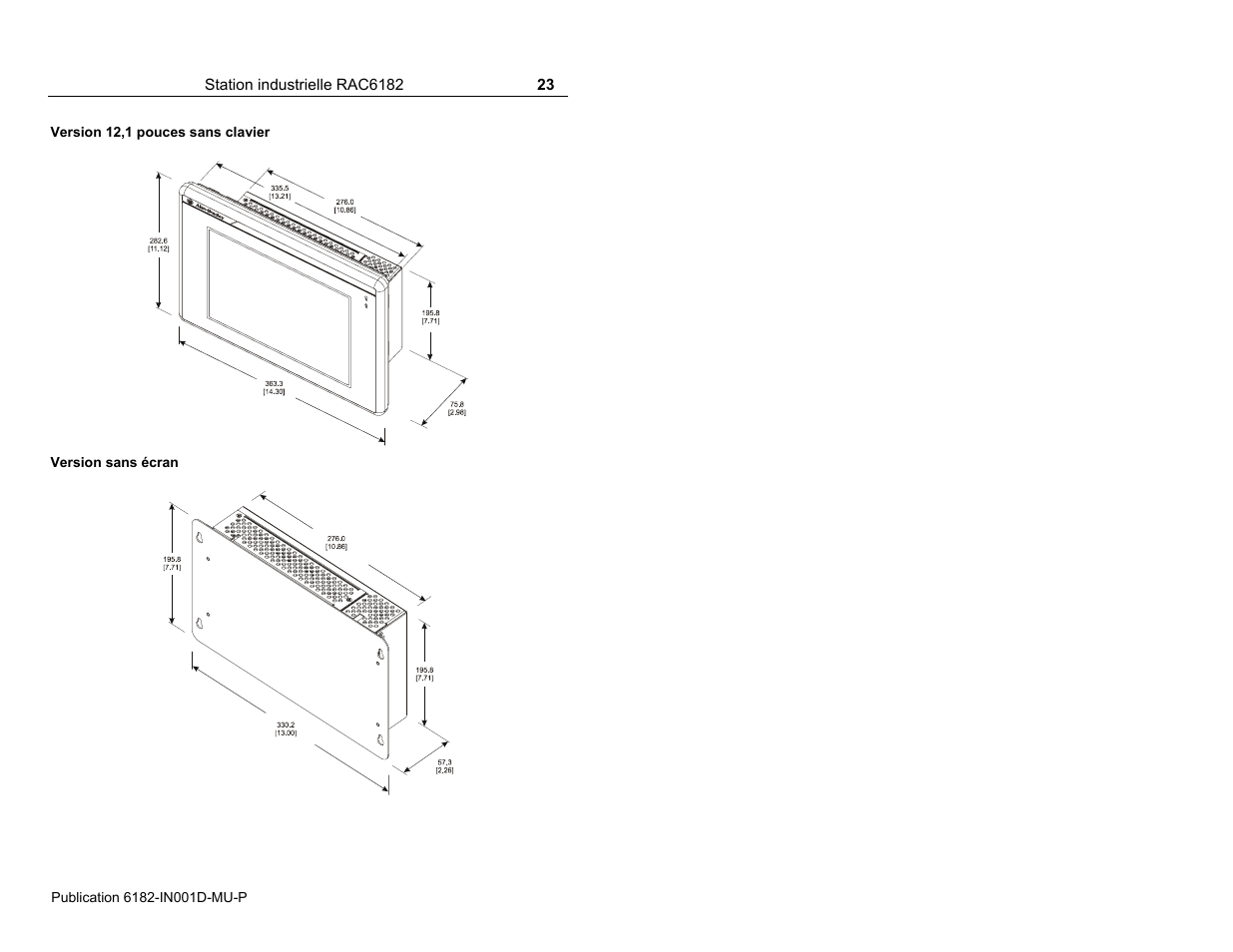Rockwell Automation 6182 Industrial Computer Installation Instructions User Manual | Page 23 / 92
