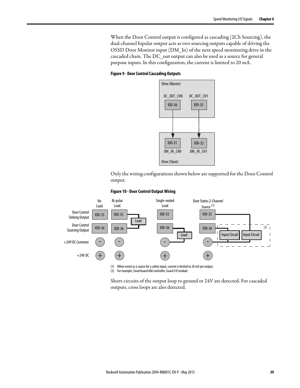 Rockwell Automation 2094-EN02D-M01-S1 Kinetix 6200 and Kinetix 6500 Safe Speed Monitoring Safety Reference Manual User Manual | Page 39 / 156