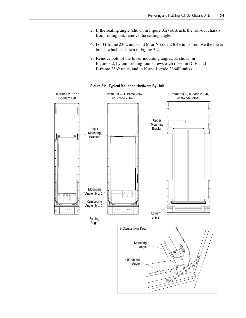 Rockwell Automation 2300 Family of Drive Systems Hardware User Manual | Page 35 / 68