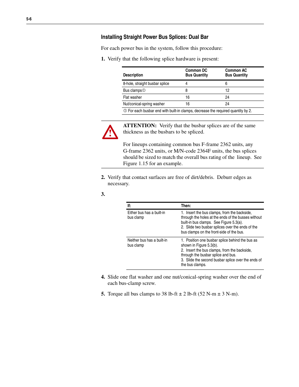 Rockwell Automation 2300 Family of Drive Systems Hardware User Manual | Page 46 / 68