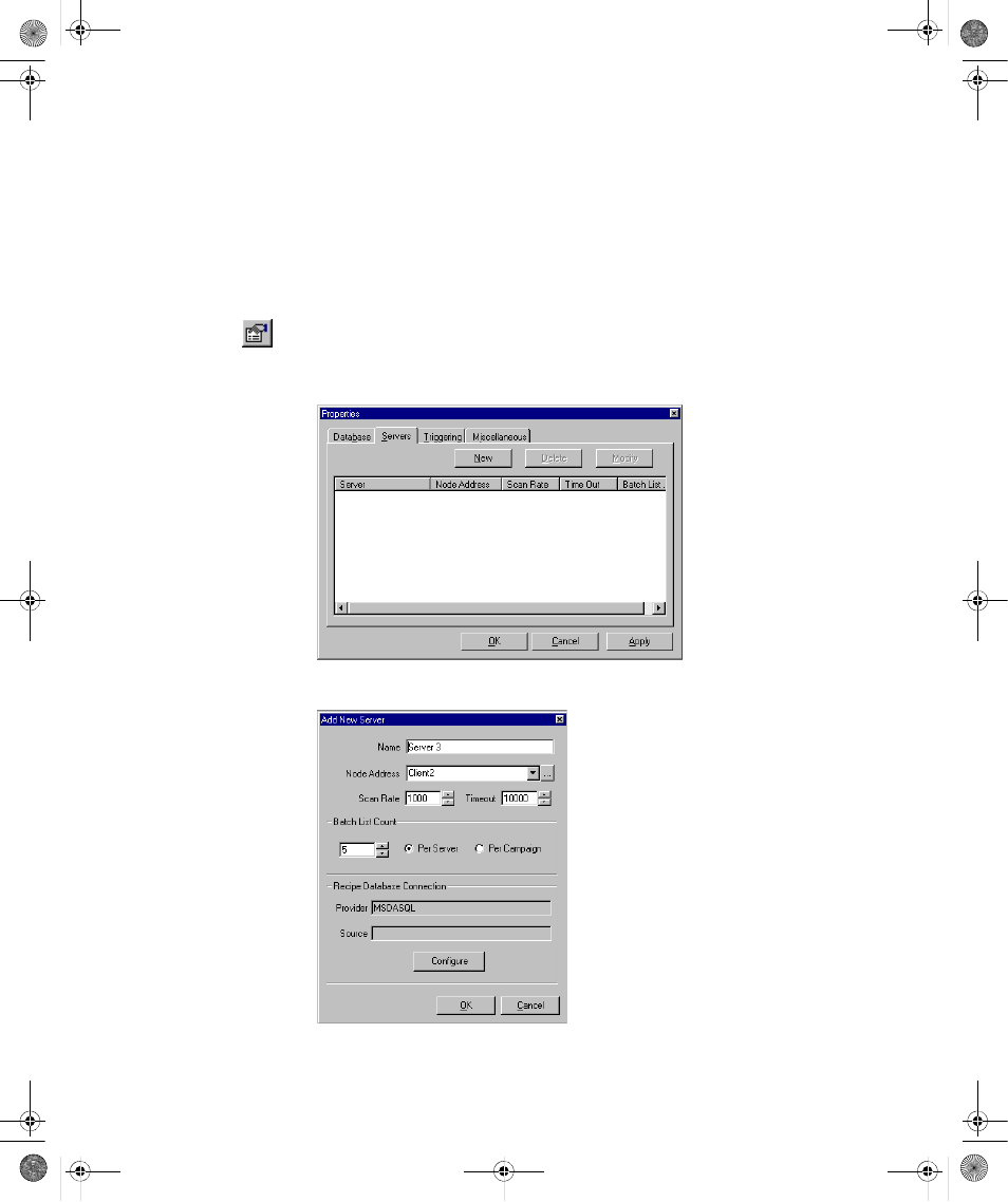 Add a factorytalk batch server | Rockwell Automation RSBizWare BatchCampaign Users Guide User Manual | Page 24 / 72