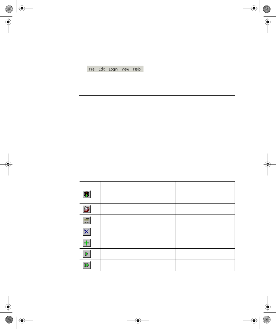 Menu bar toolbar, Menu bar, Toolbar | Rockwell Automation RSBizWare BatchCampaign Users Guide User Manual | Page 39 / 72