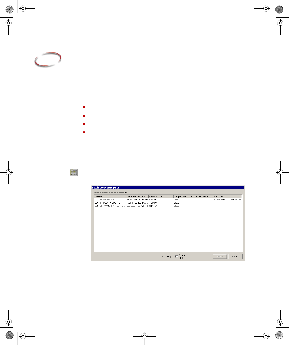 5 • working with batches, Adding a batch, Working with batches | Rockwell Automation RSBizWare BatchCampaign Users Guide User Manual | Page 51 / 72