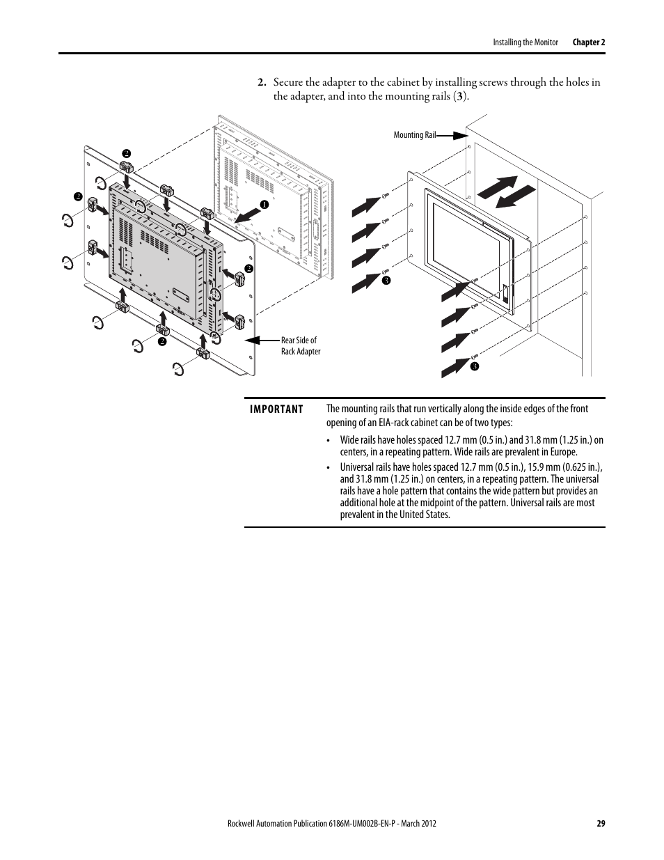 Rockwell Automation 6186M-xxxx Industrial Performance Monitors User Manual User Manual | Page 29 / 64