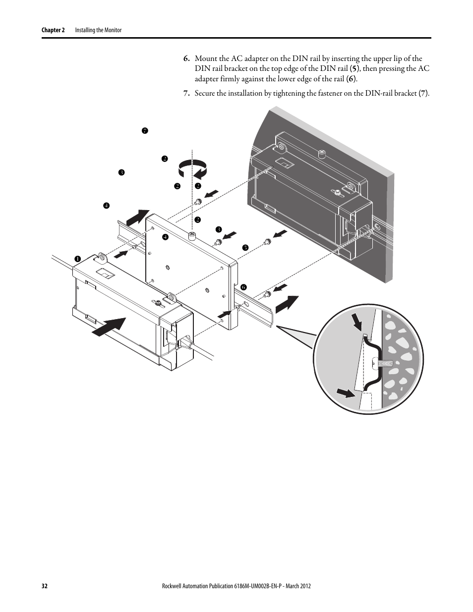 Rockwell Automation 6186M-xxxx Industrial Performance Monitors User Manual User Manual | Page 32 / 64