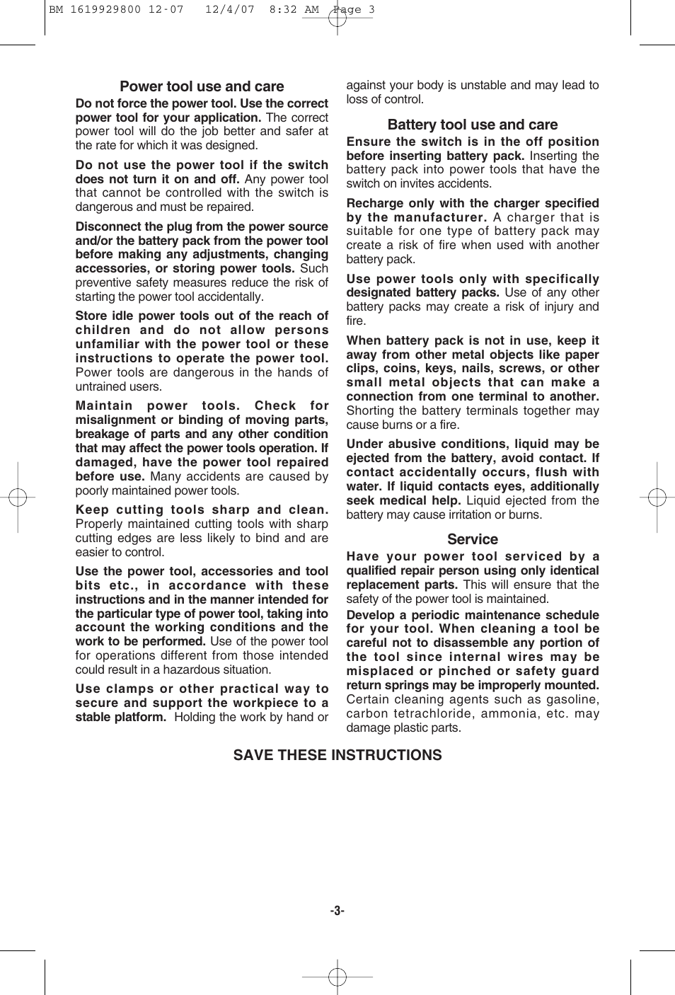 Bosch 11536C User Manual | Page 3 / 44