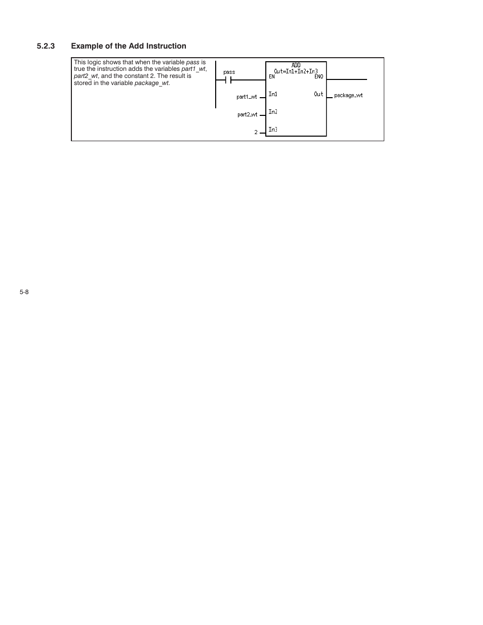 Rockwell Automation AutoMax Enhanced Ladder Language Reference Manual User Manual | Page 102 / 352