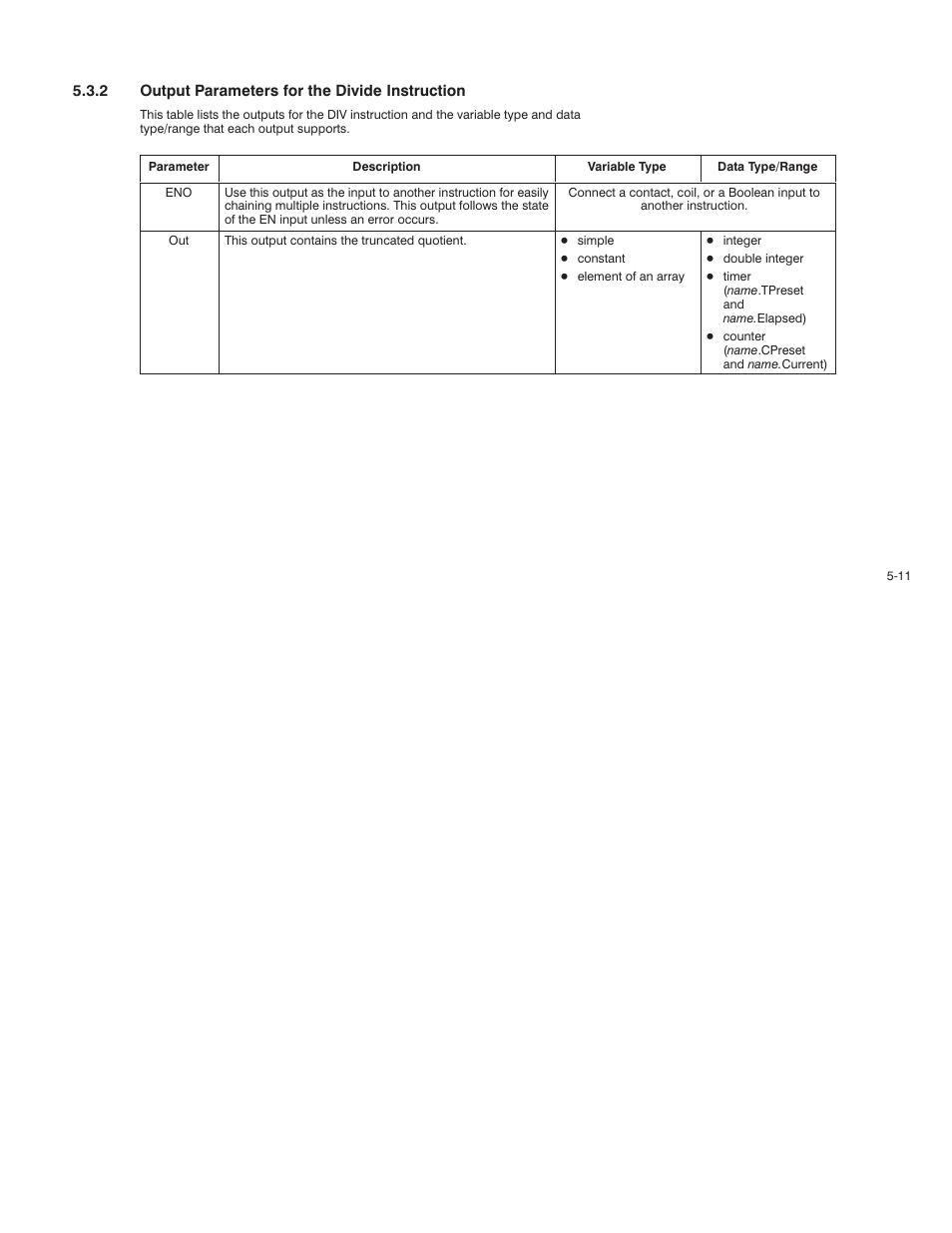 Rockwell Automation AutoMax Enhanced Ladder Language Reference Manual User Manual | Page 105 / 352