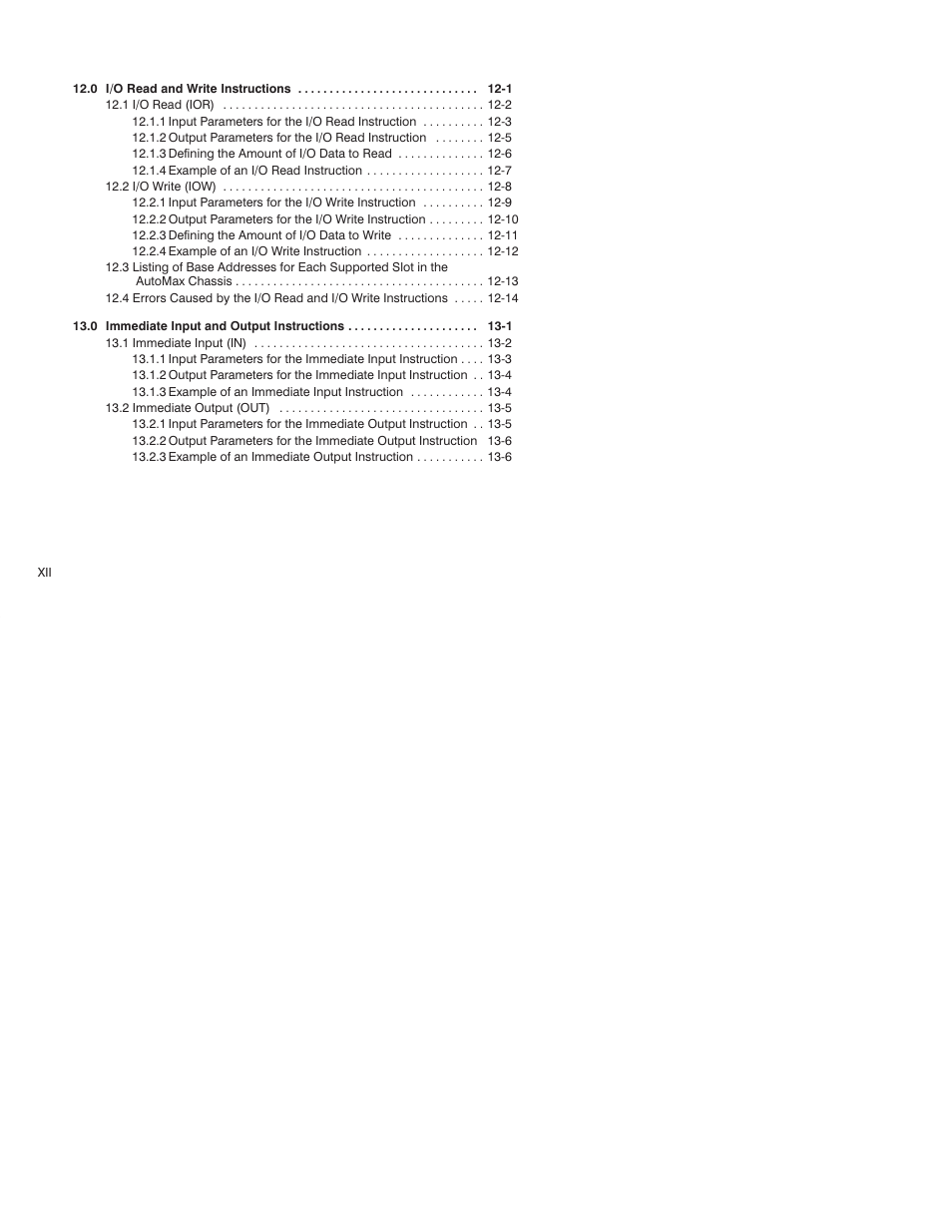 Rockwell Automation AutoMax Enhanced Ladder Language Reference Manual User Manual | Page 14 / 352