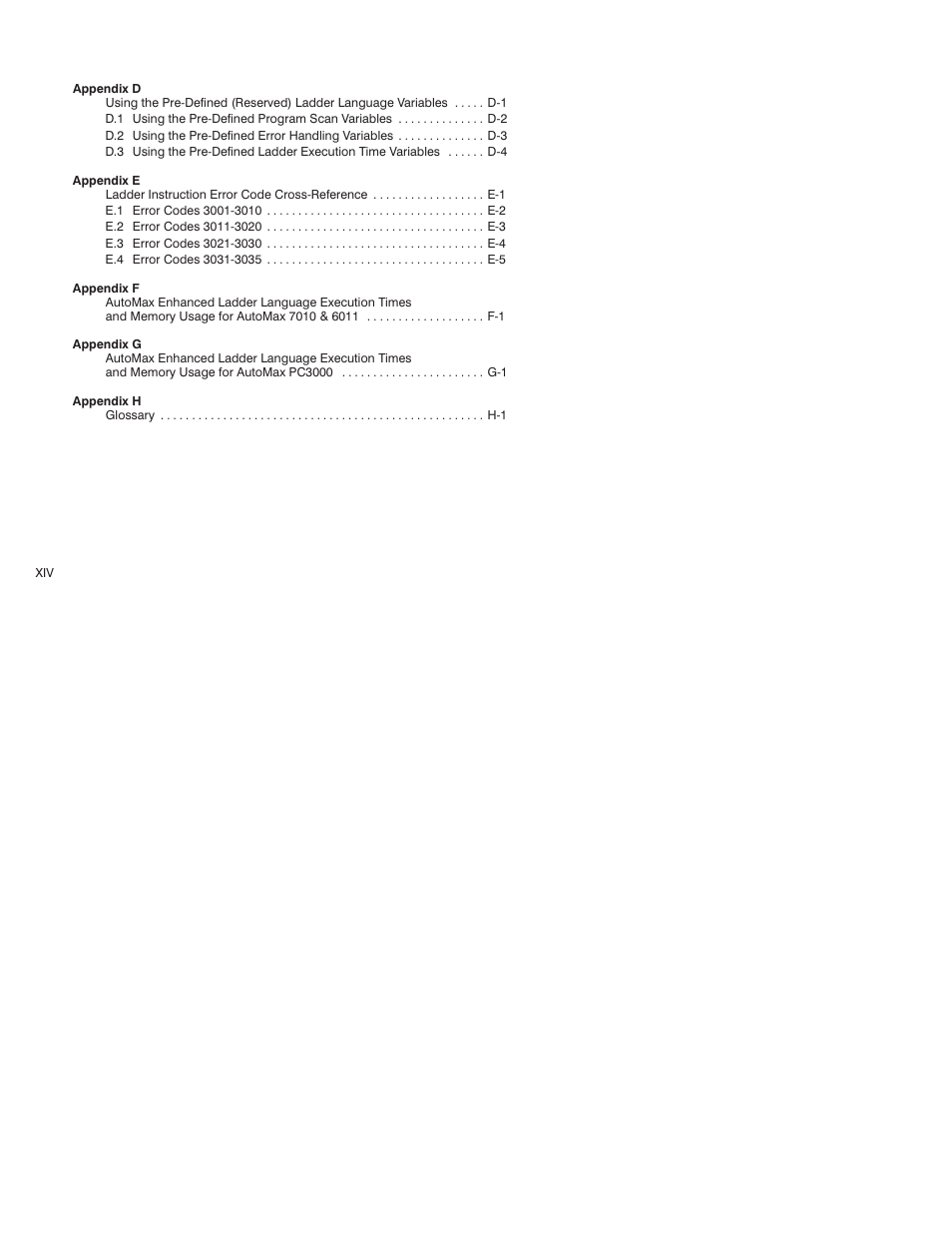 Rockwell Automation AutoMax Enhanced Ladder Language Reference Manual User Manual | Page 16 / 352