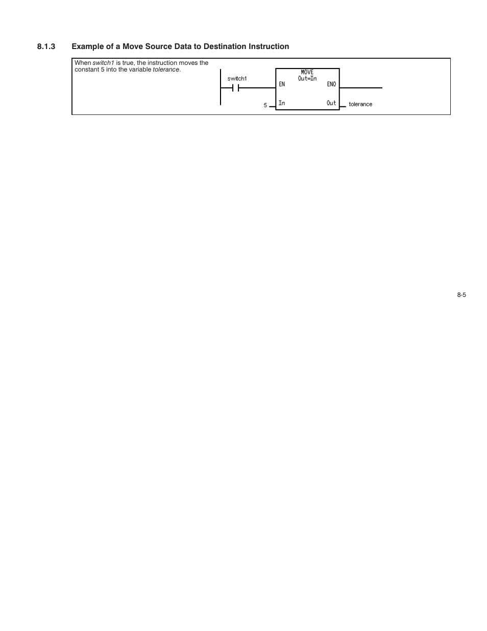 Rockwell Automation AutoMax Enhanced Ladder Language Reference Manual User Manual | Page 163 / 352