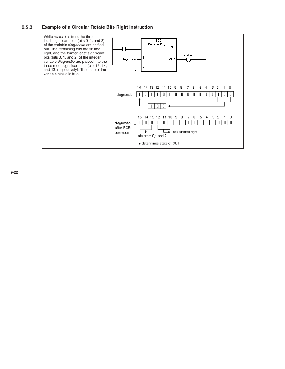 Rockwell Automation AutoMax Enhanced Ladder Language Reference Manual User Manual | Page 196 / 352