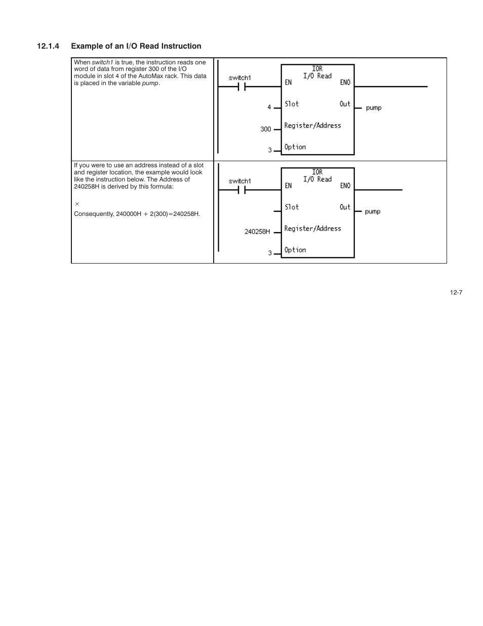 Rockwell Automation AutoMax Enhanced Ladder Language Reference Manual User Manual | Page 259 / 352