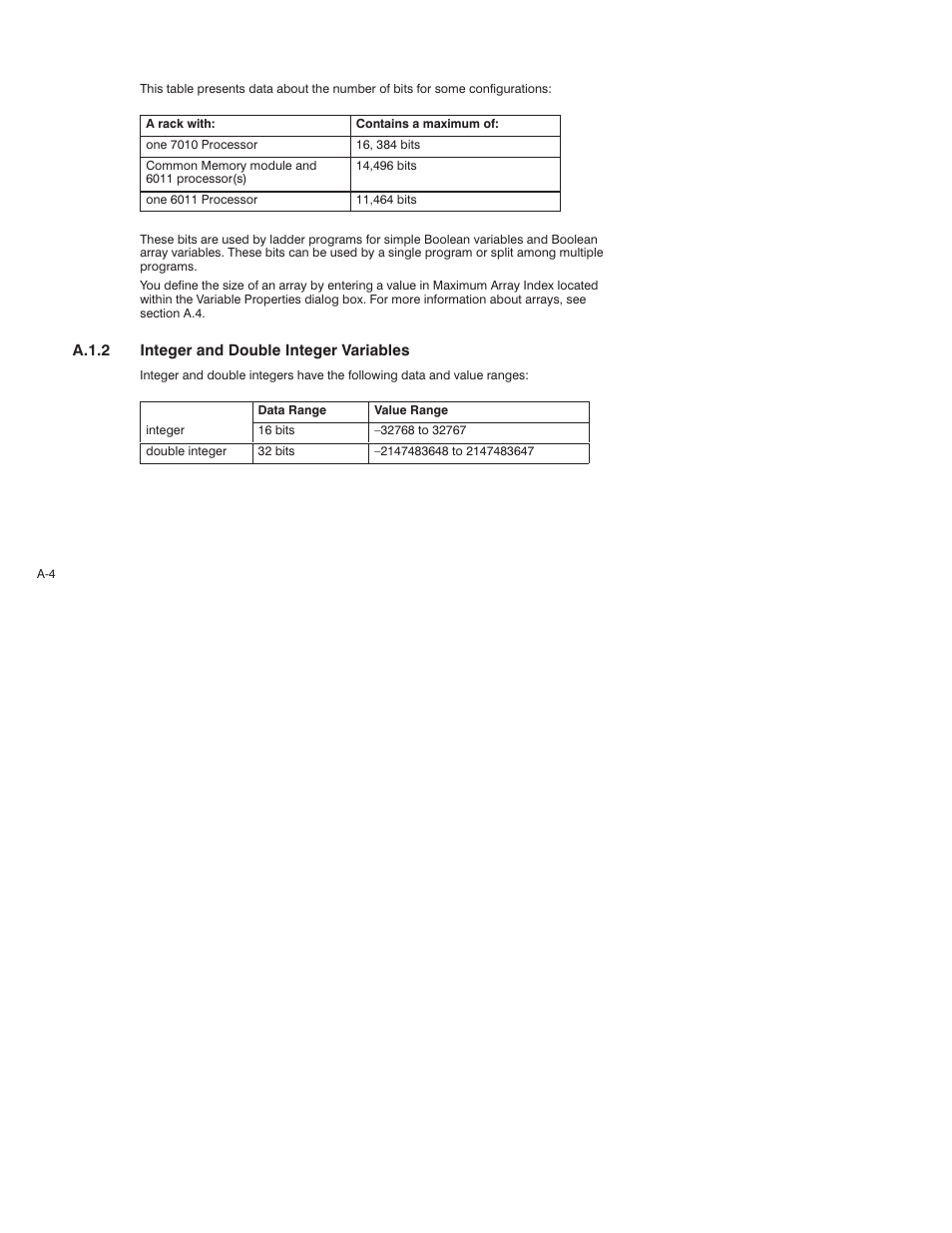 Rockwell Automation AutoMax Enhanced Ladder Language Reference Manual User Manual | Page 276 / 352