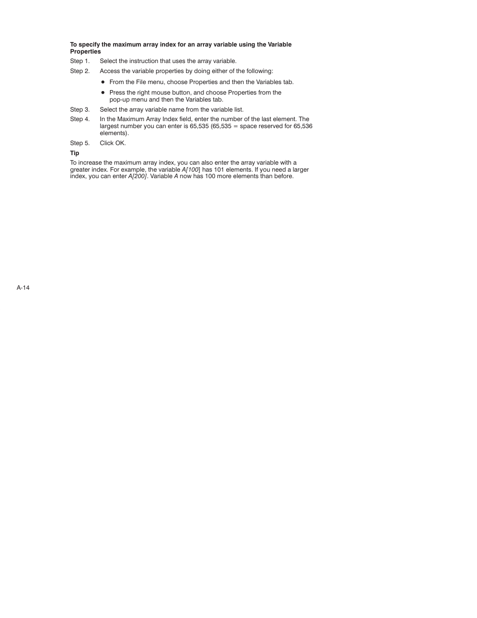 Rockwell Automation AutoMax Enhanced Ladder Language Reference Manual User Manual | Page 286 / 352