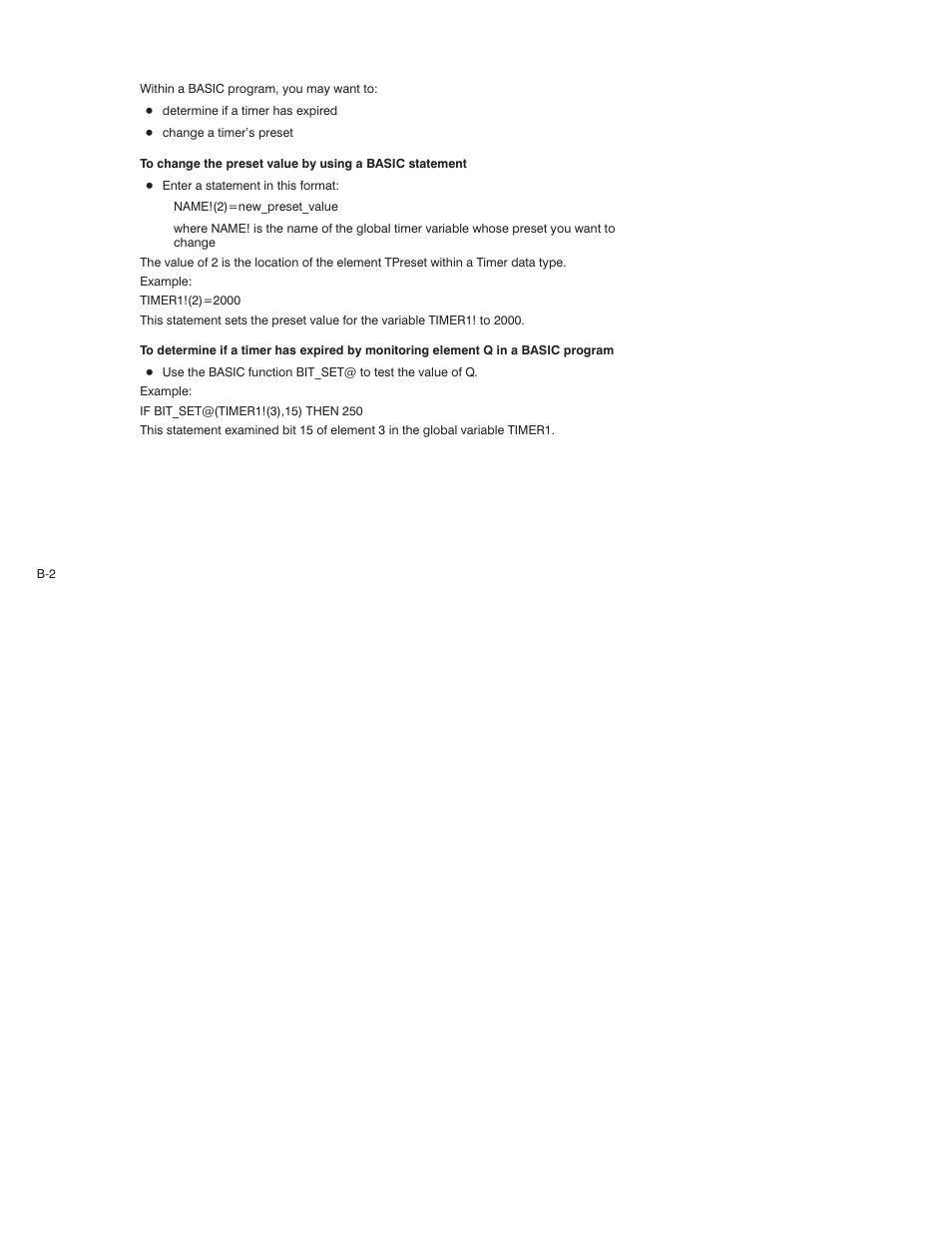 Rockwell Automation AutoMax Enhanced Ladder Language Reference Manual User Manual | Page 298 / 352