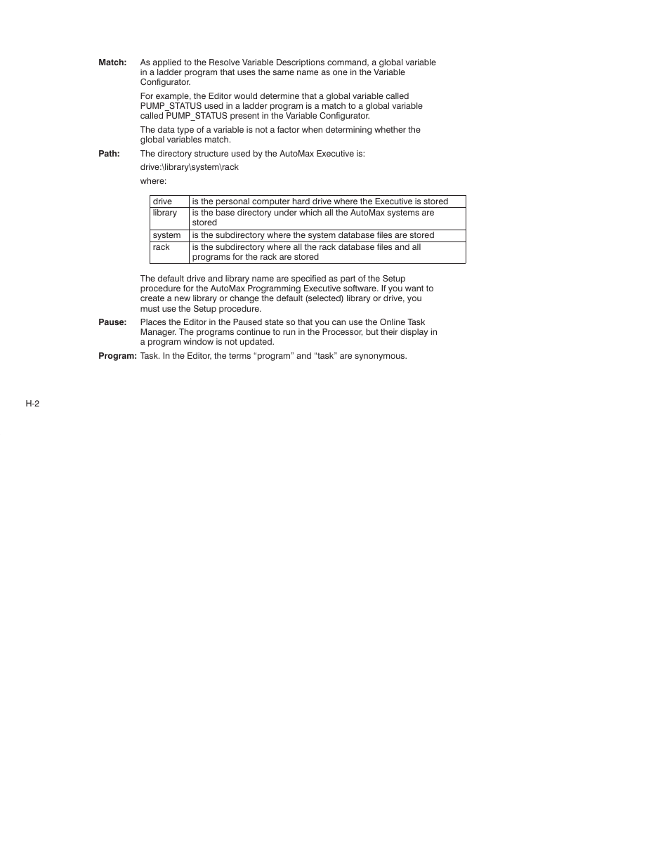 Rockwell Automation AutoMax Enhanced Ladder Language Reference Manual User Manual | Page 336 / 352