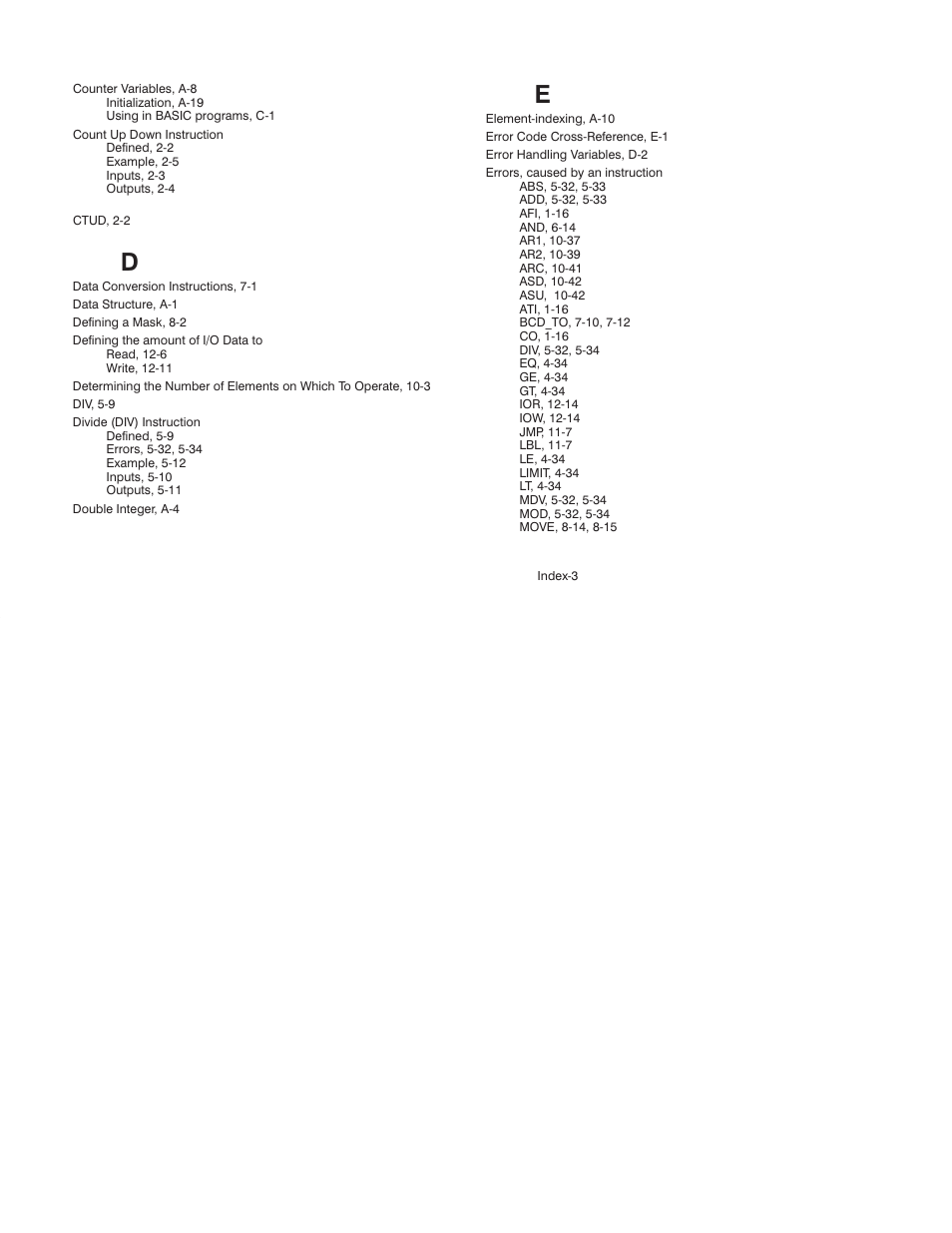 Rockwell Automation AutoMax Enhanced Ladder Language Reference Manual User Manual | Page 341 / 352