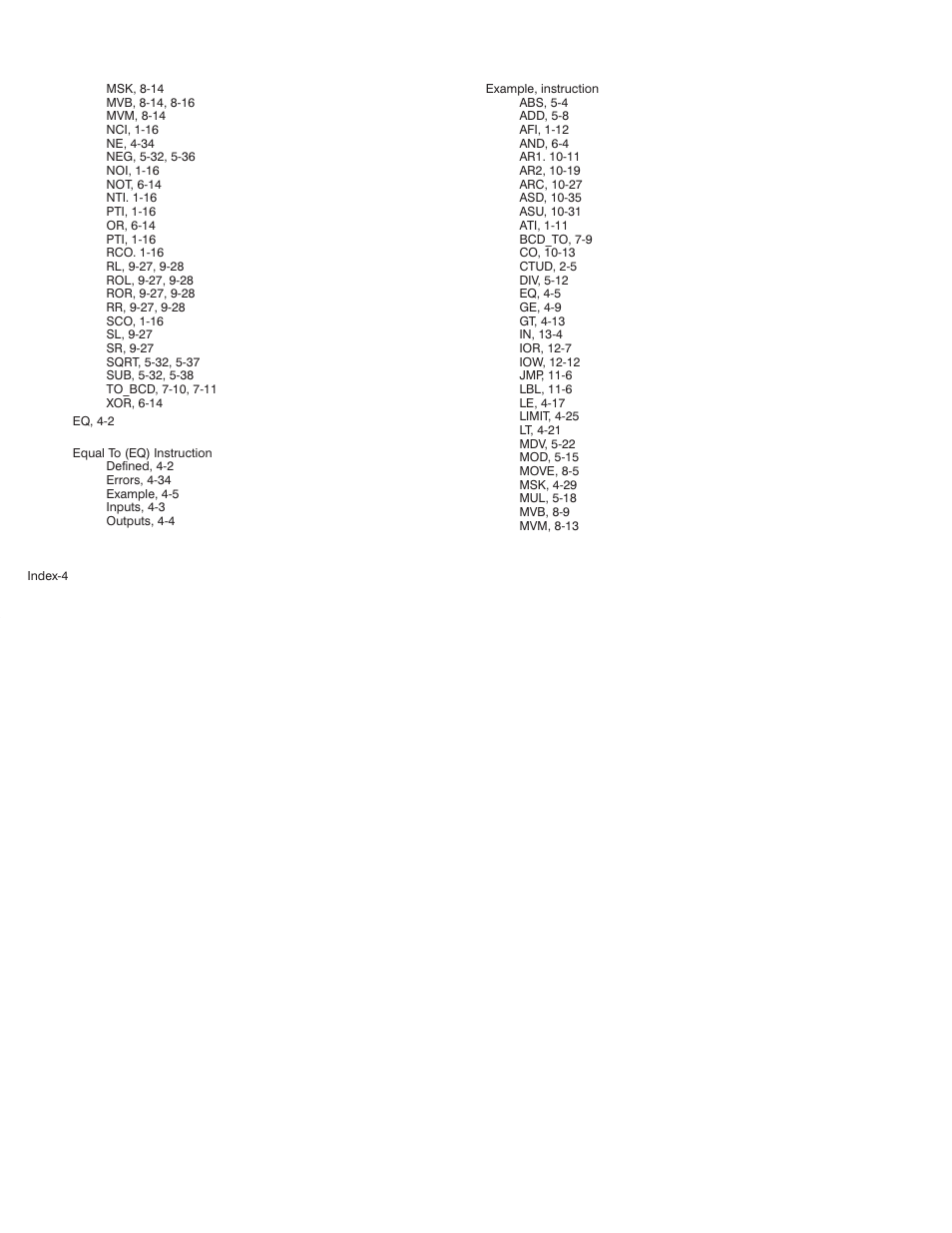 Rockwell Automation AutoMax Enhanced Ladder Language Reference Manual User Manual | Page 342 / 352