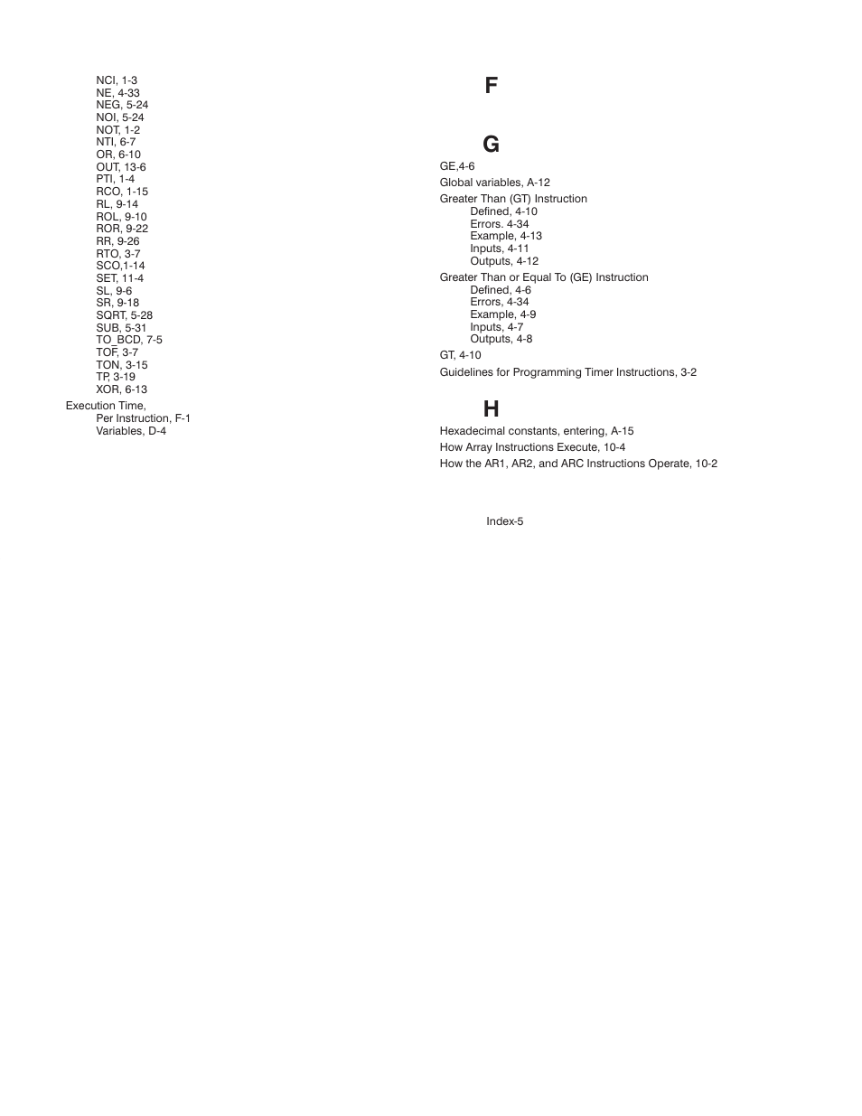 Rockwell Automation AutoMax Enhanced Ladder Language Reference Manual User Manual | Page 343 / 352