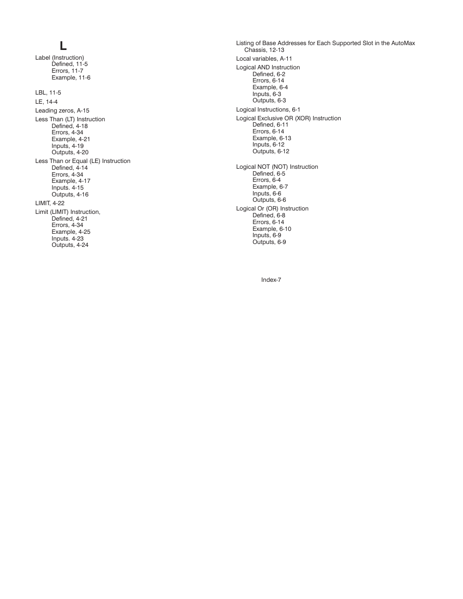 Rockwell Automation AutoMax Enhanced Ladder Language Reference Manual User Manual | Page 345 / 352