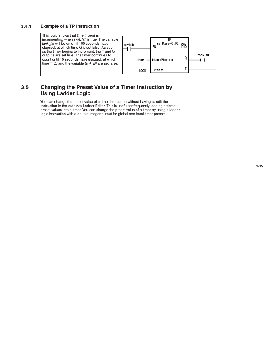 Rockwell Automation AutoMax Enhanced Ladder Language Reference Manual User Manual | Page 59 / 352