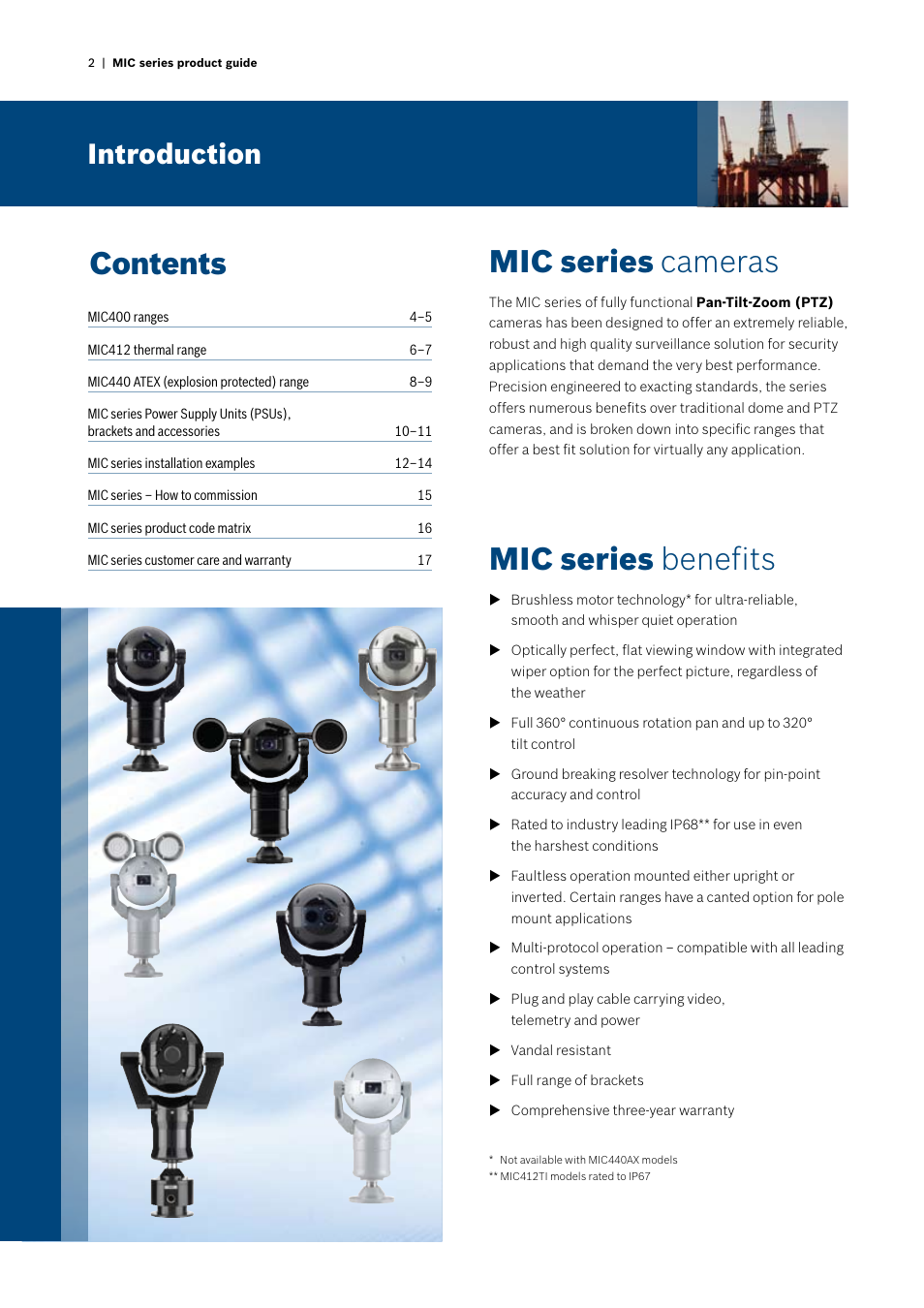Bosch MIC412 User Manual | Page 2 / 20