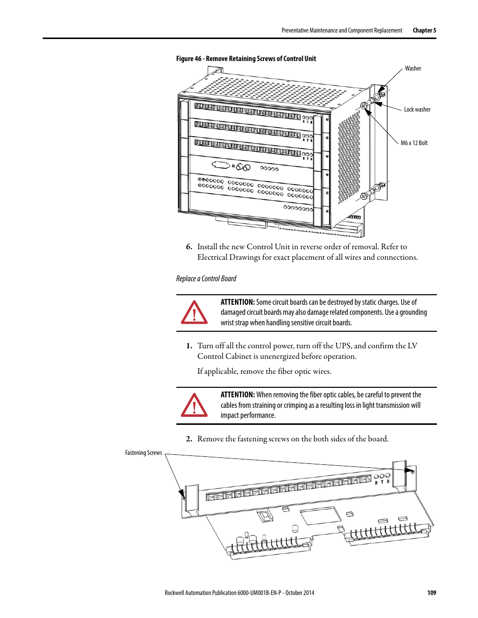 Rockwell Automation 6012DB PowerFlex Medium Voltage Variable Frequency Drive User Manual | Page 109 / 138